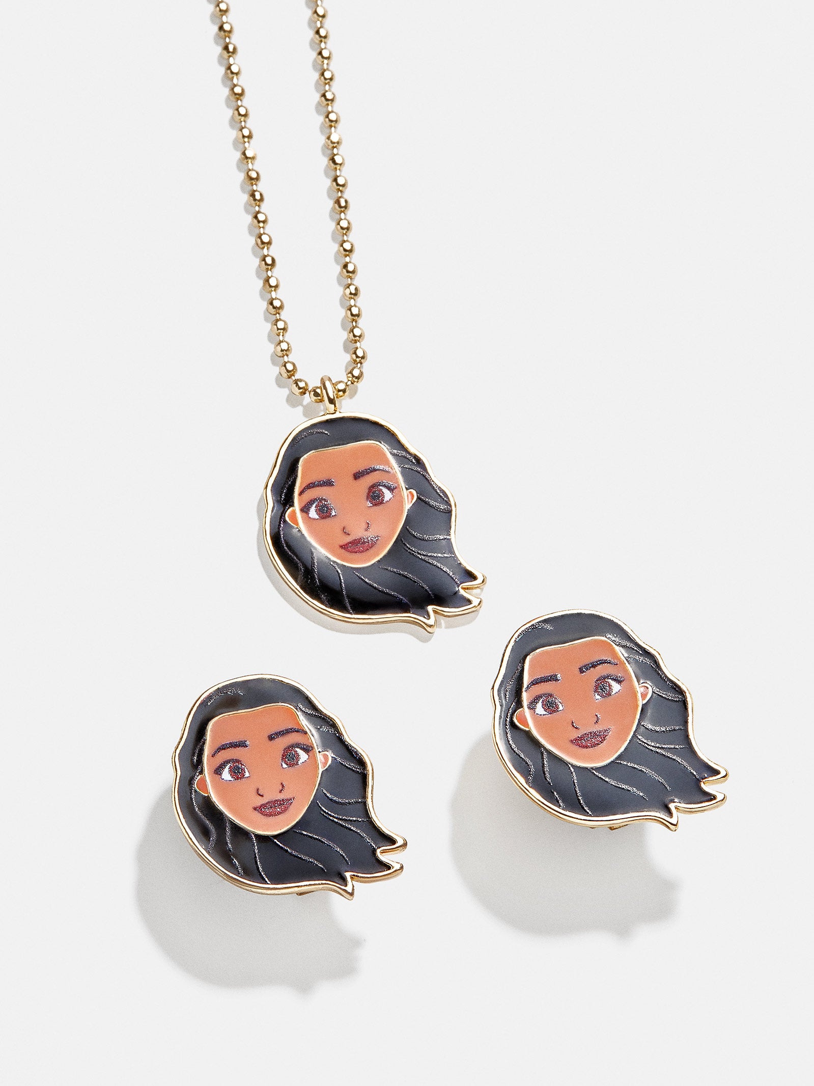 Disney Moana Kids' Jewelry Set - Gold - Image 3