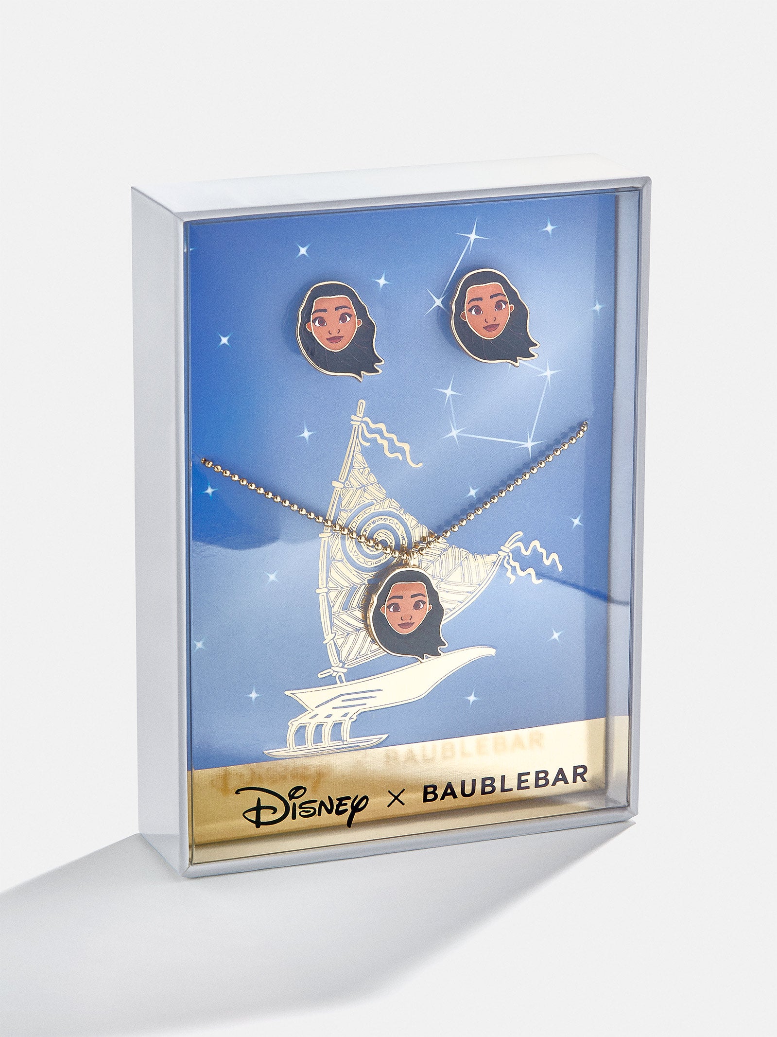 Disney Moana Kids' Jewelry Set - Gold - Image 4