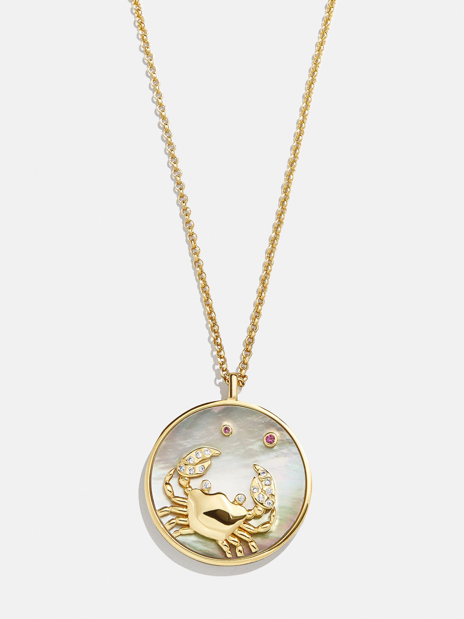 Zodiac 18K Gold Medallion Necklace - Image 16