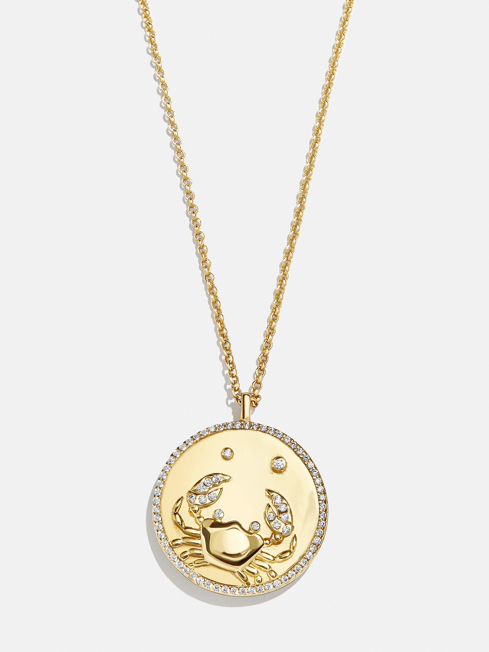Zodiac 18K Gold Medallion Necklace - Image 17