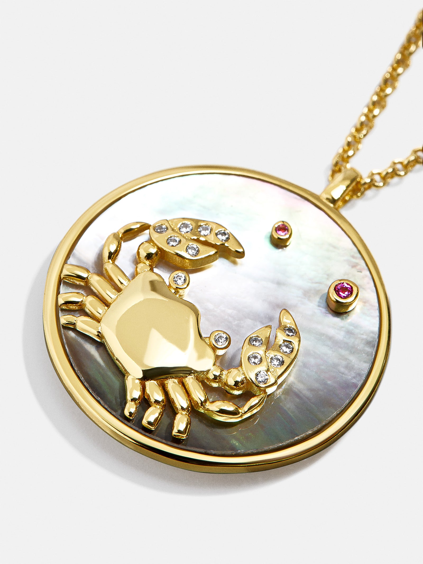 Zodiac 18K Gold Medallion Necklace - Image 18