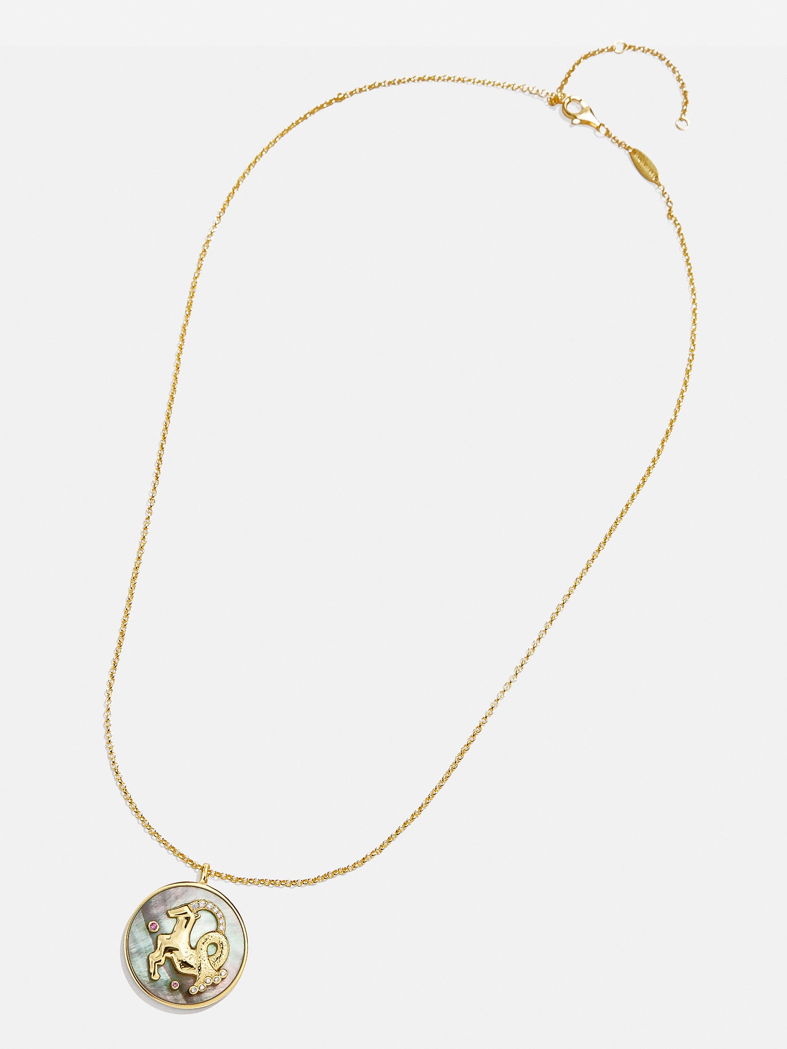 Zodiac 18K Gold Medallion Necklace - Image 43