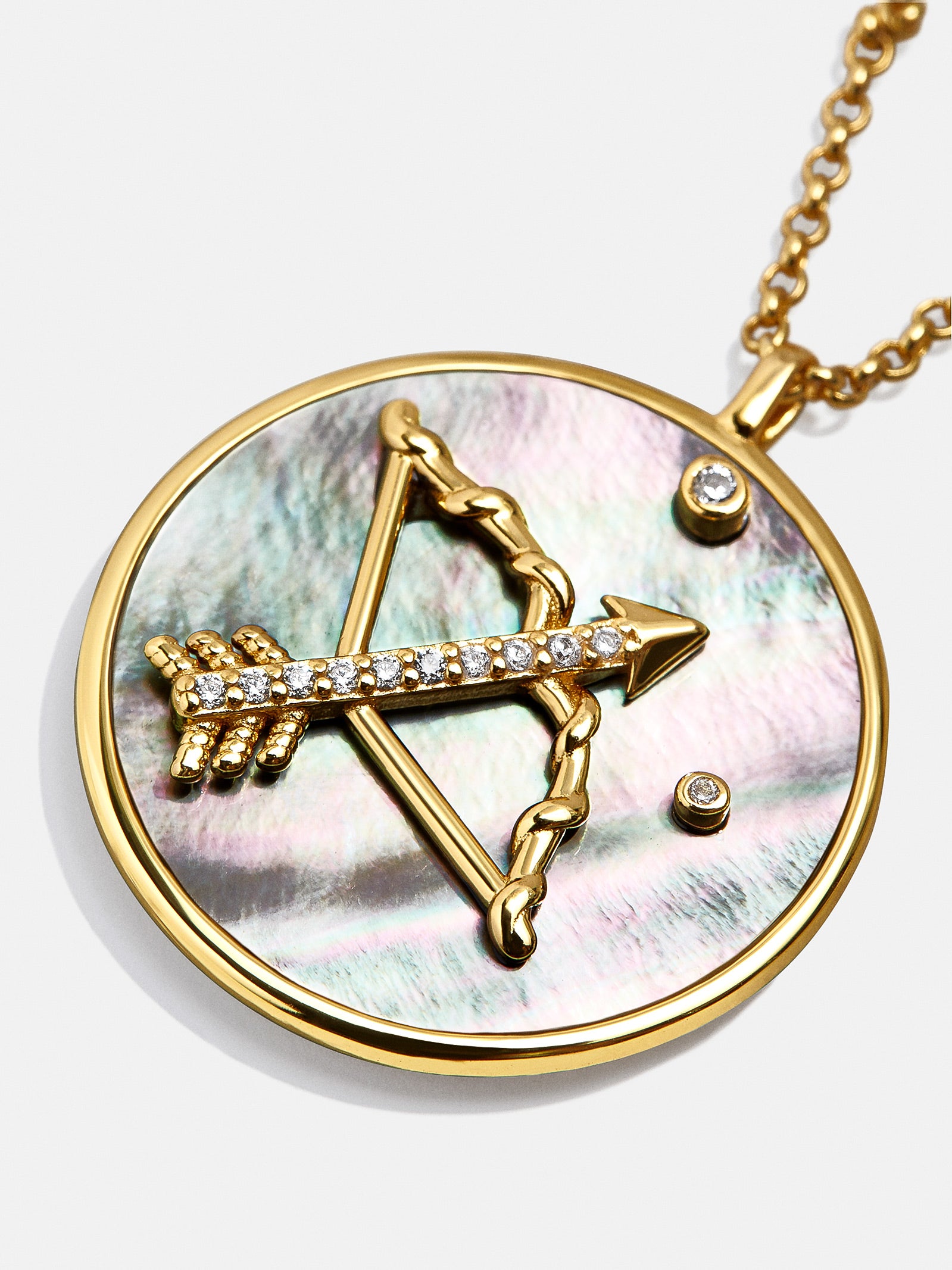 Zodiac 18K Gold Medallion Necklace - Image 38