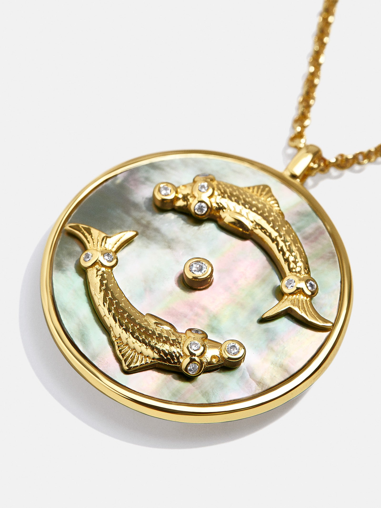 Zodiac 18K Gold Medallion Necklace - Image 50