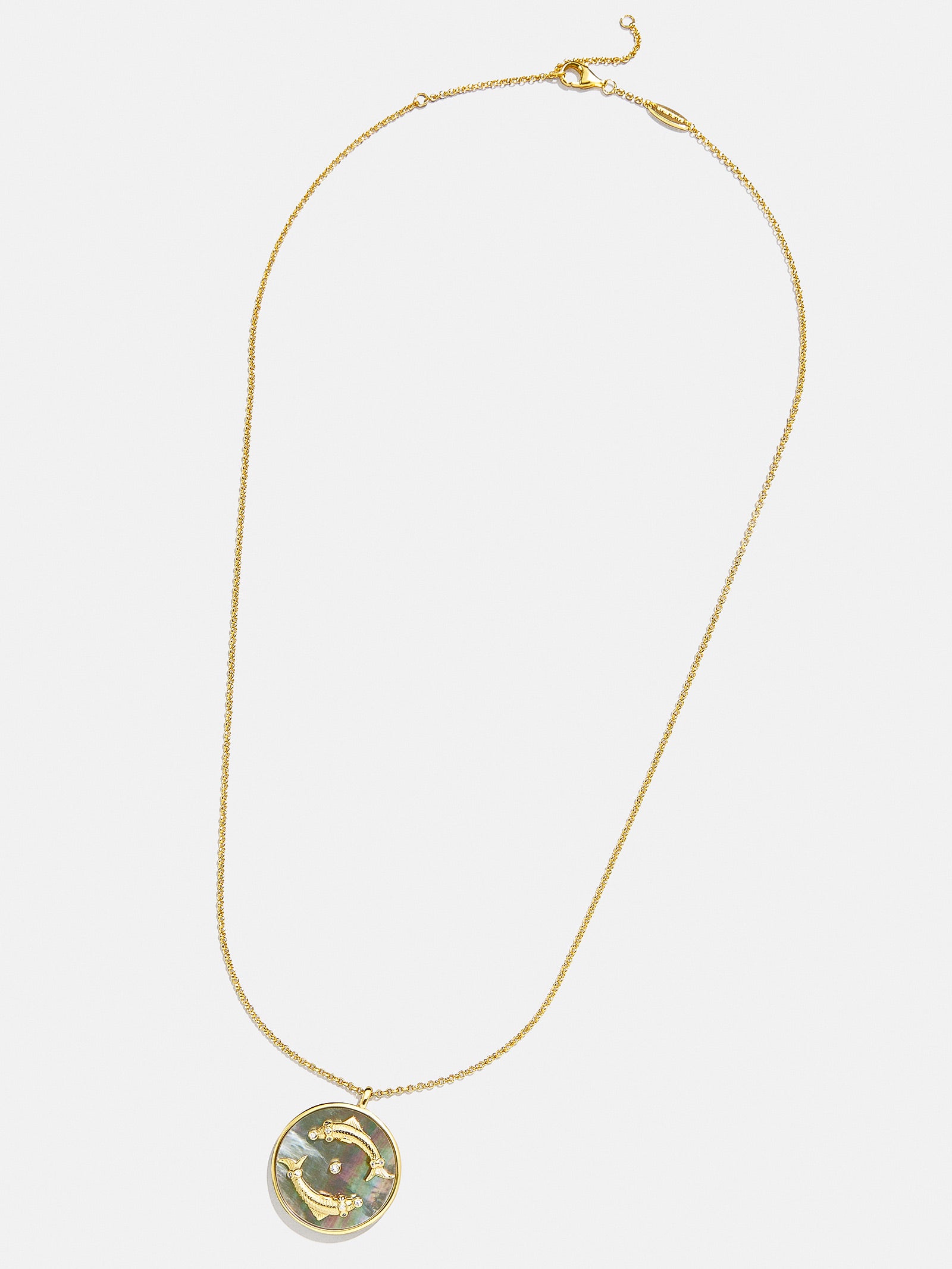 Zodiac 18K Gold Medallion Necklace - Image 51