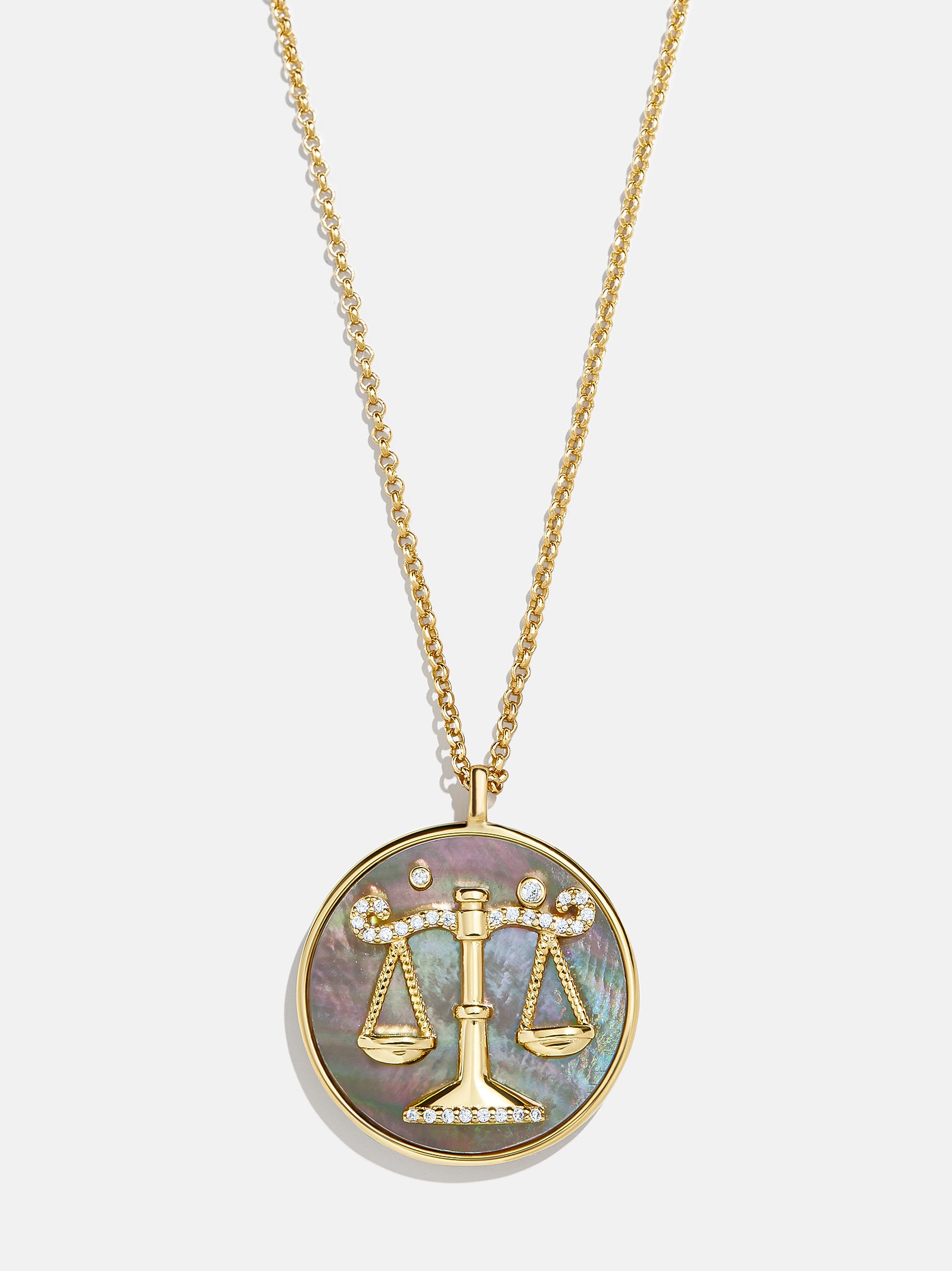 Zodiac 18K Gold Medallion Necklace - Image 28