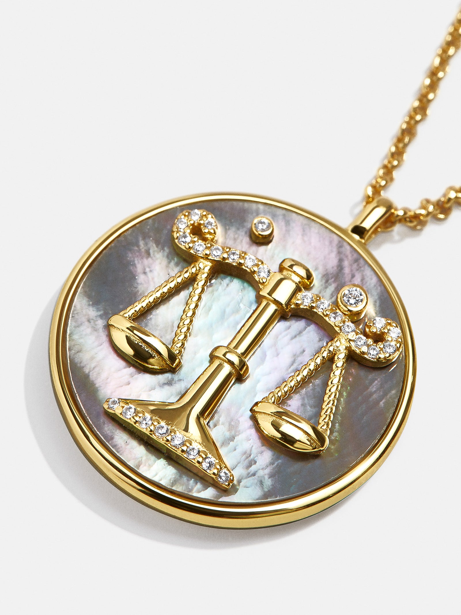 Zodiac 18K Gold Medallion Necklace - Image 30