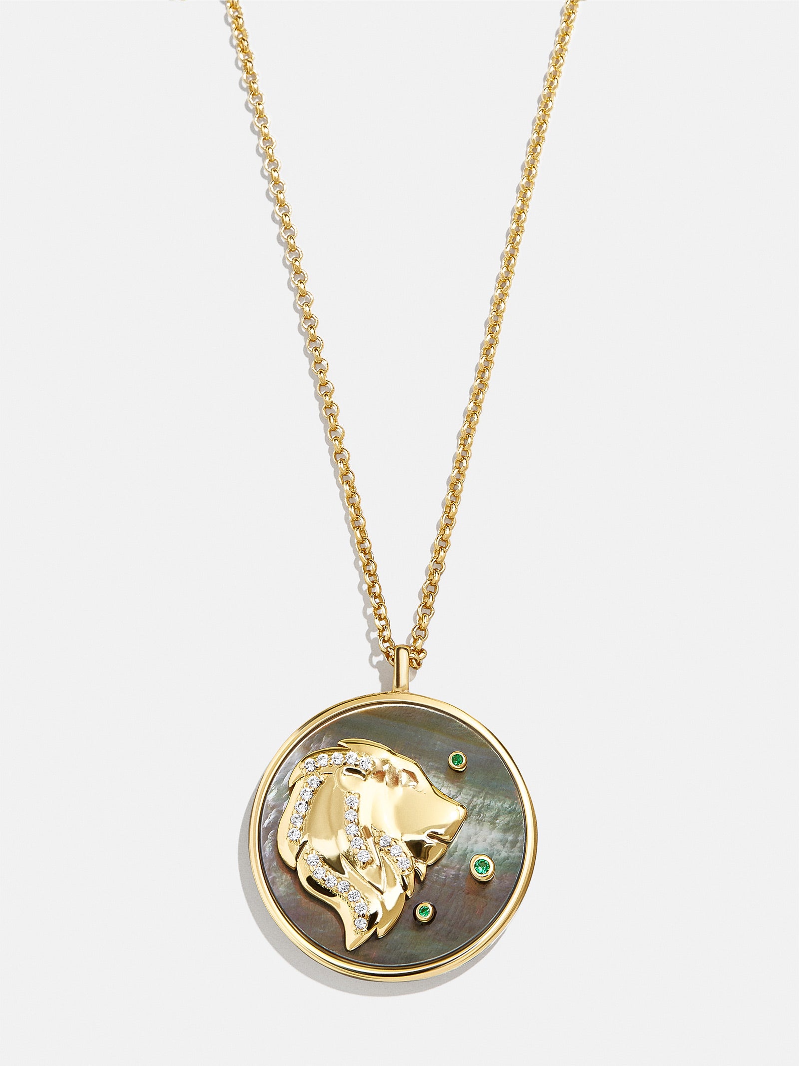Zodiac 18K Gold Medallion Necklace - Image 20
