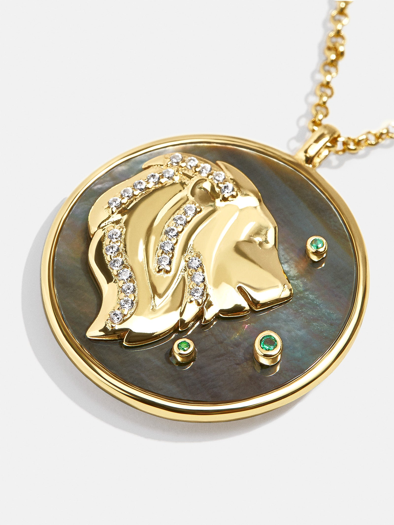 Zodiac 18K Gold Medallion Necklace - Image 22