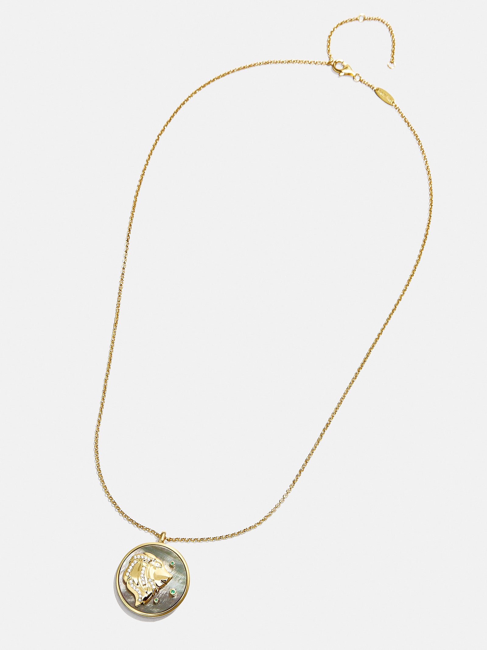 Zodiac 18K Gold Medallion Necklace - Image 23