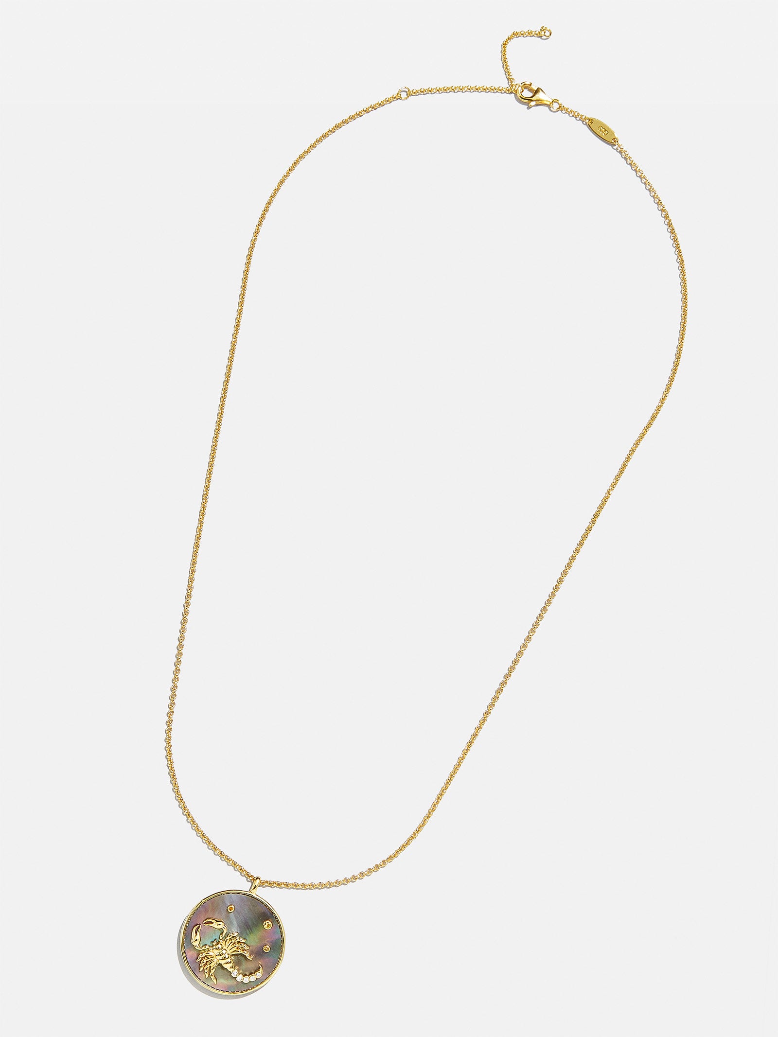 Zodiac 18K Gold Medallion Necklace - Image 35