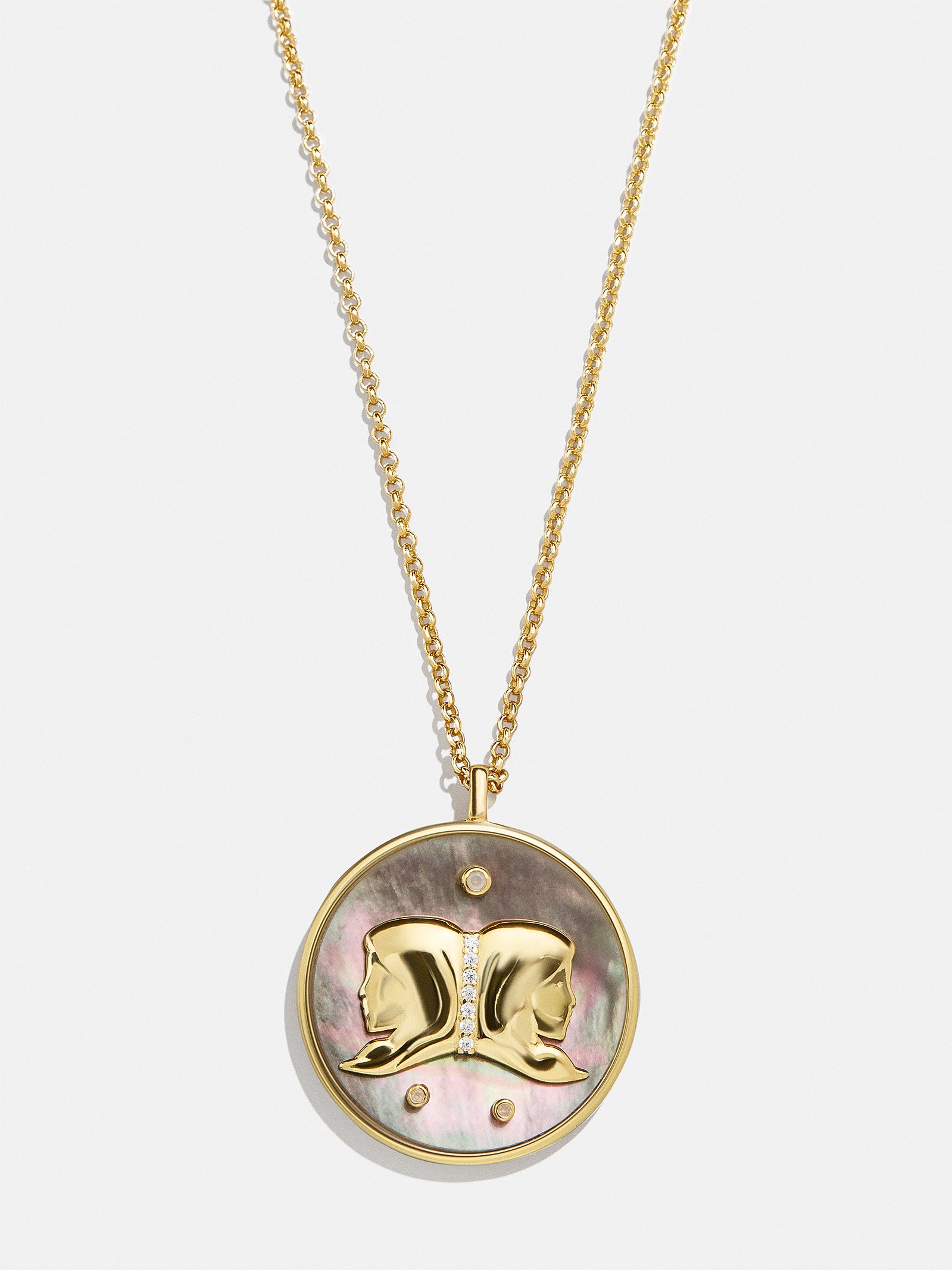 Zodiac 18K Gold Medallion Necklace - Image 12