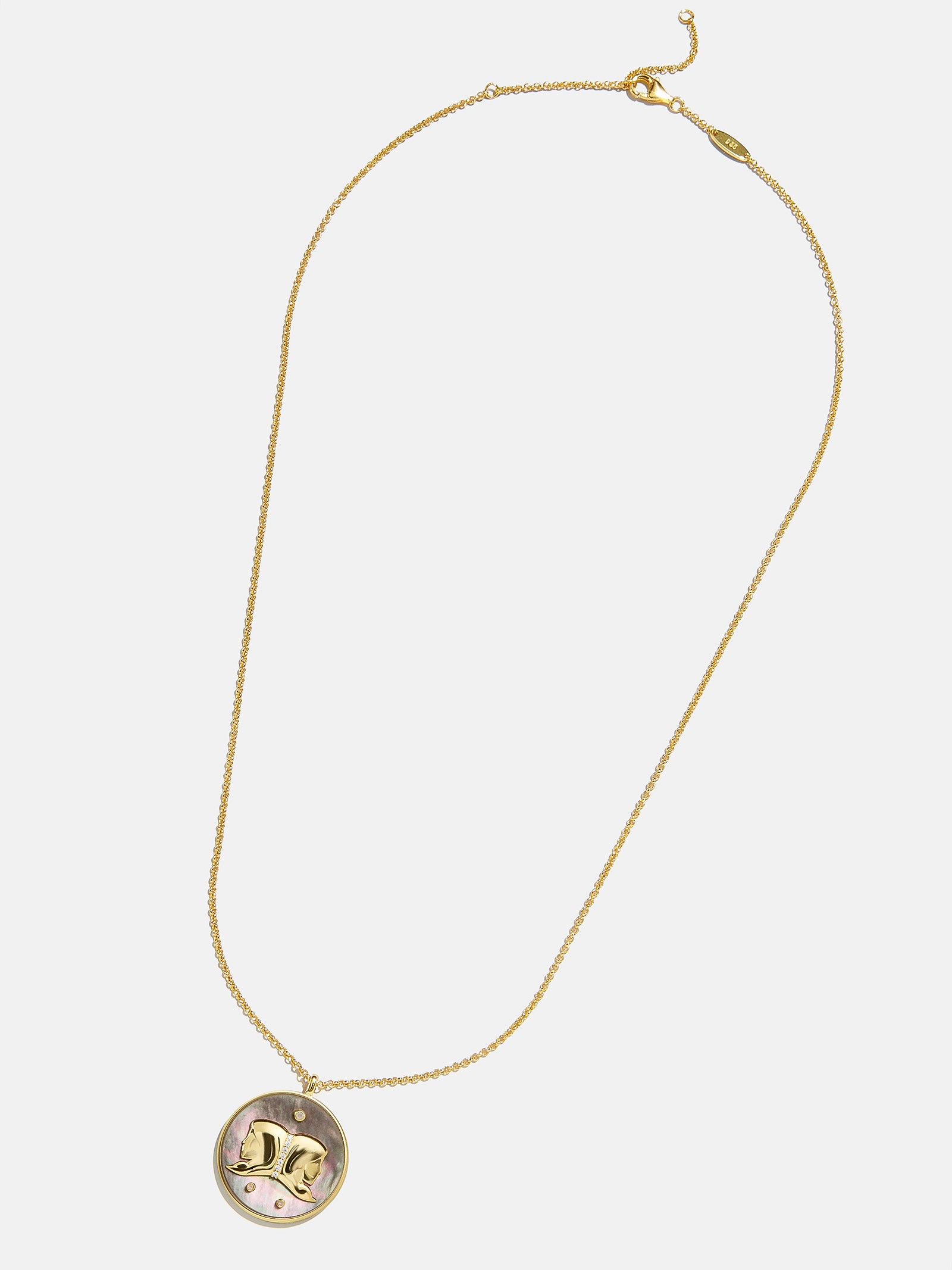 Zodiac 18K Gold Medallion Necklace - Image 15