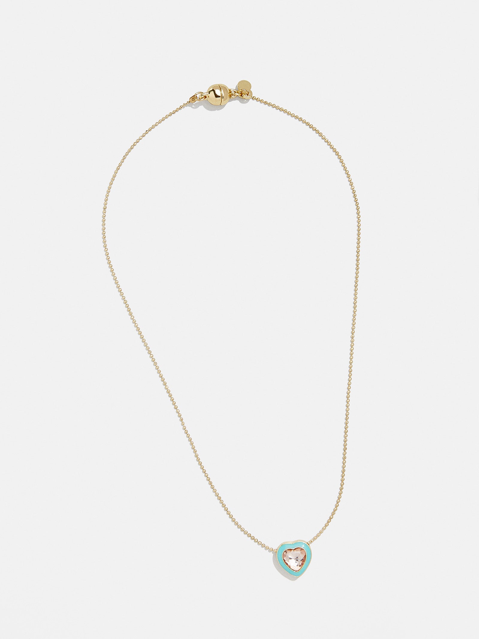 The Heart of Gold Kids' Necklace - Blue - Image 3