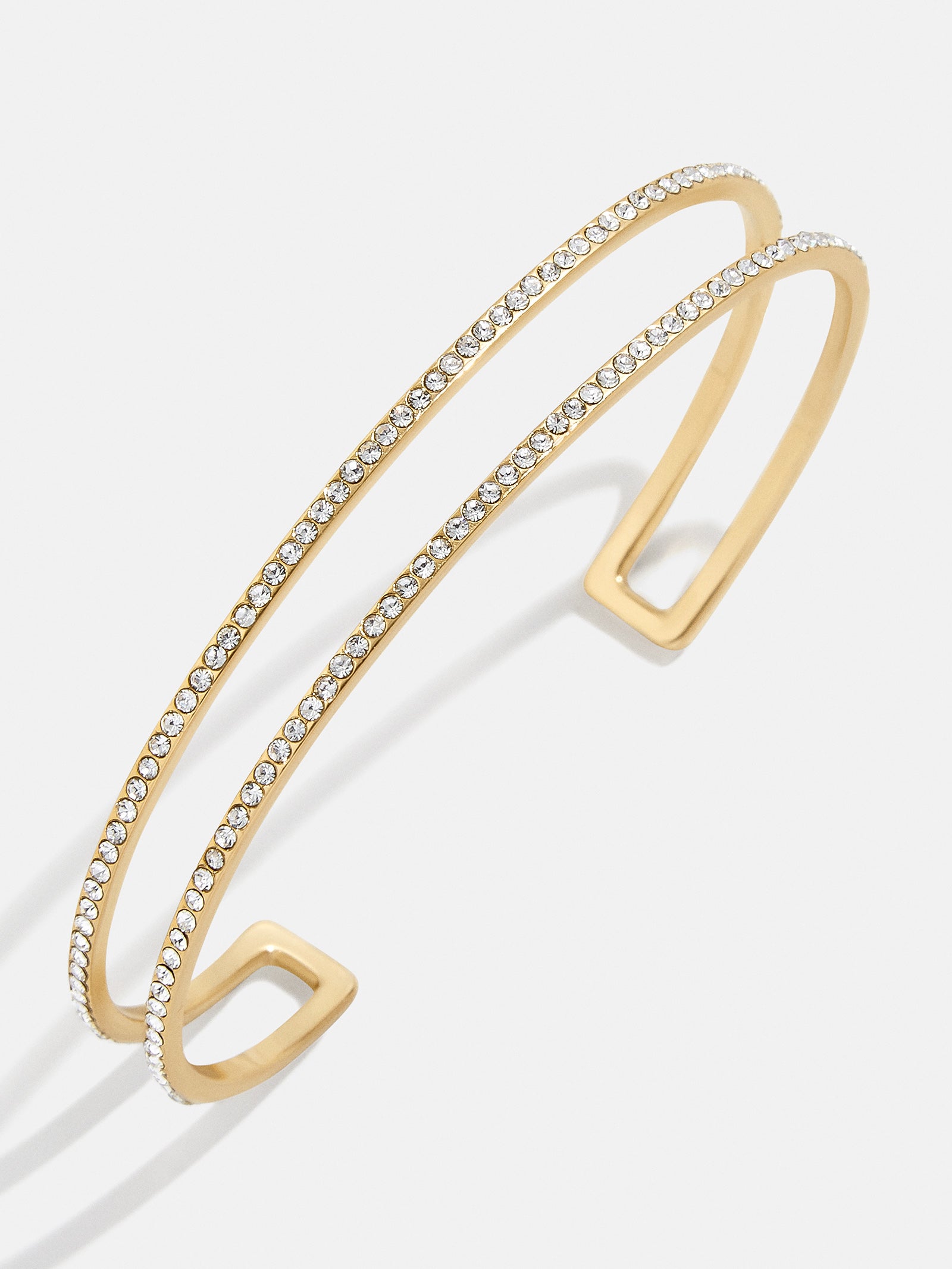 Val Cuff Bracelet - Gold/Pav??
