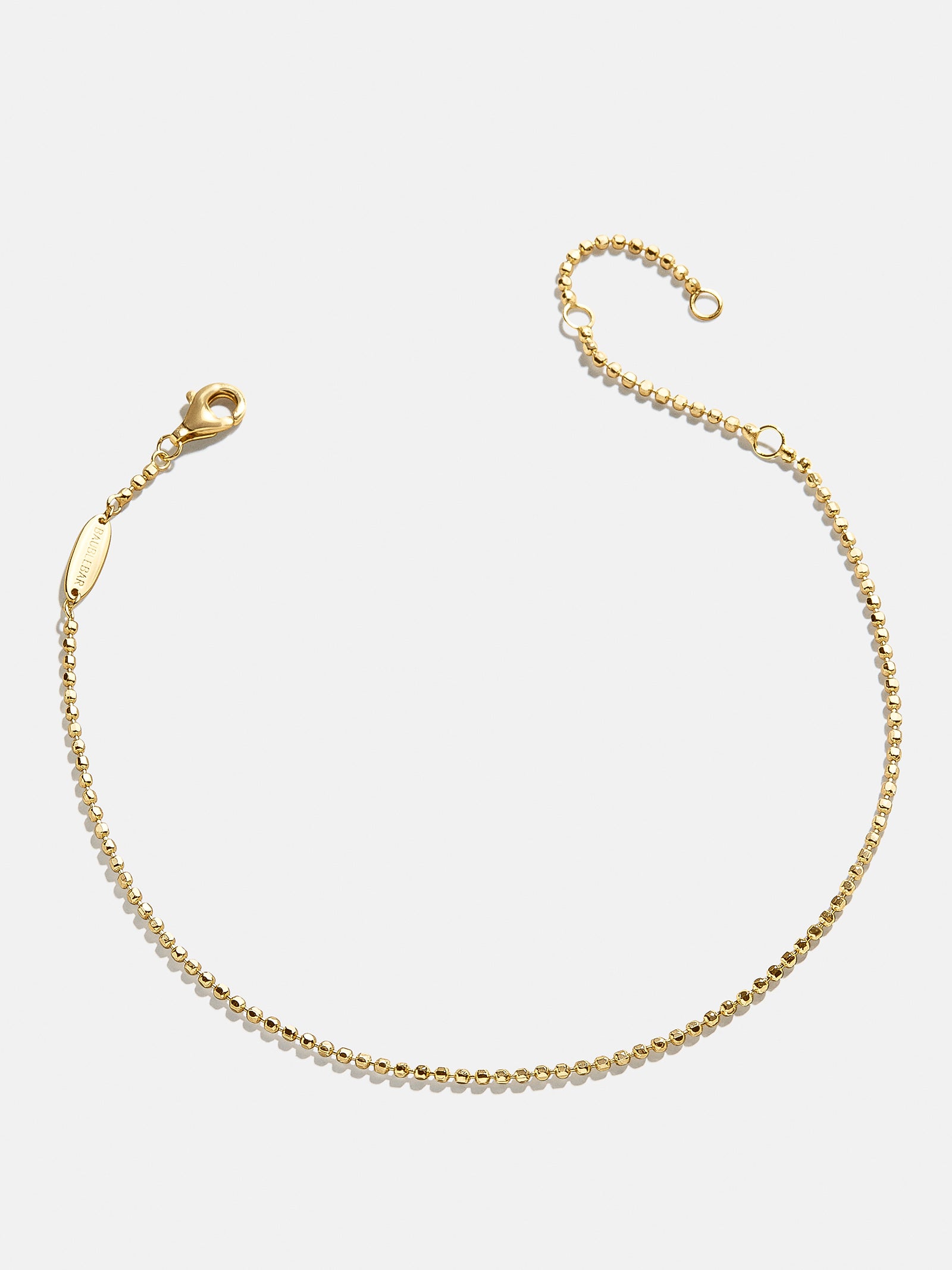 Stephanie 18K Gold Anklet - Gold - Image 3