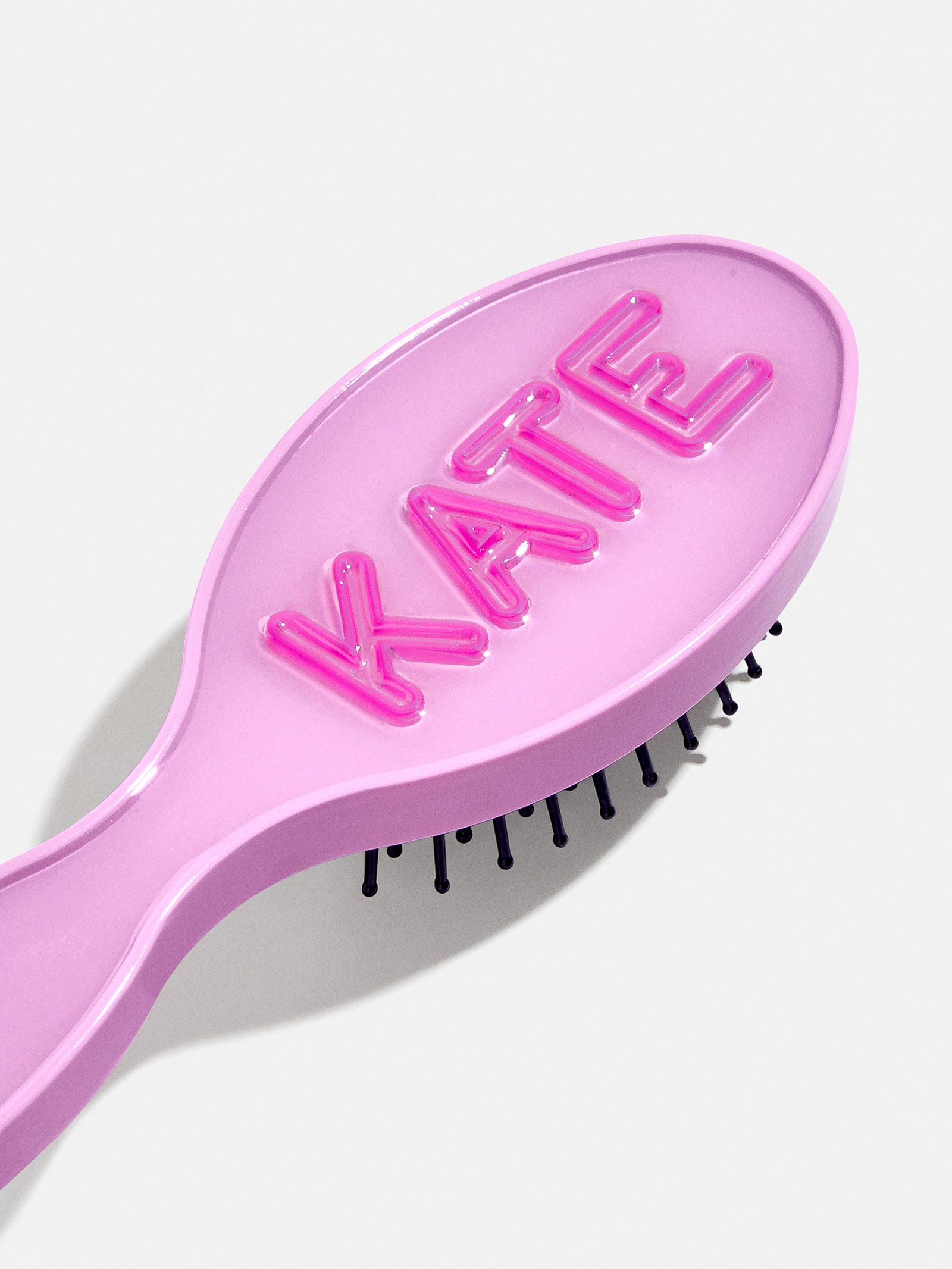 Mini Fine Line Custom Hair Brush - Lavender/Pink - Image 4