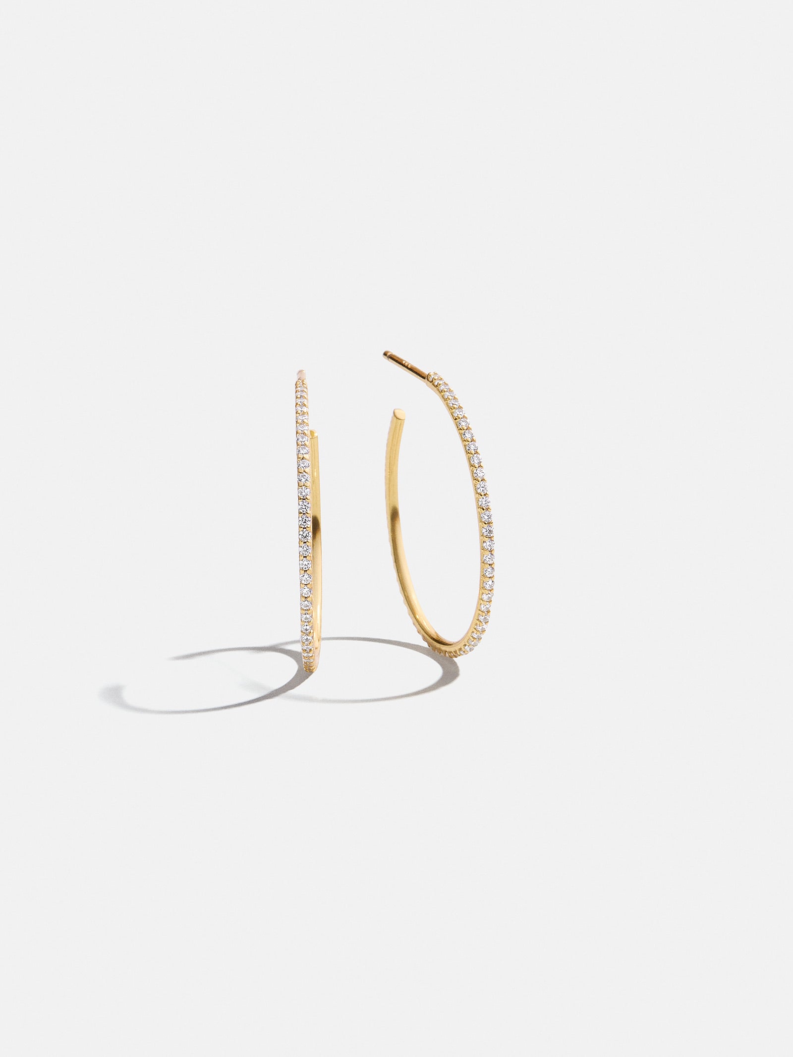 Niata 18K Gold Earrings - 24MM