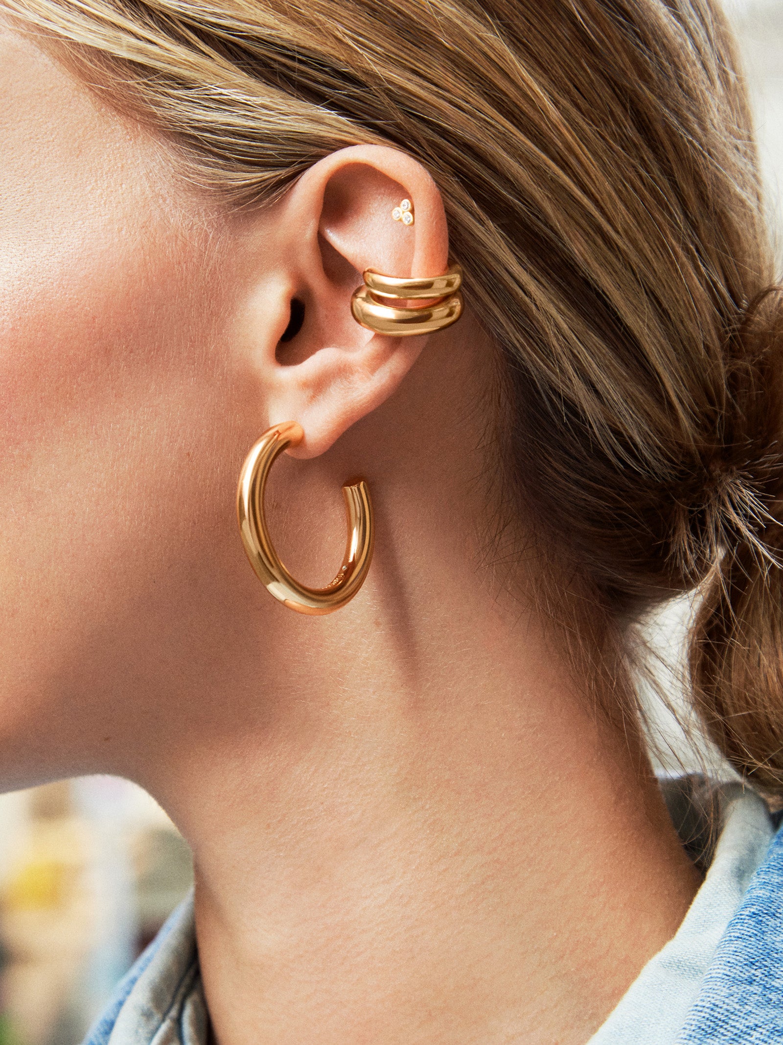 Dalilah Earrings - 37MM - Image 2