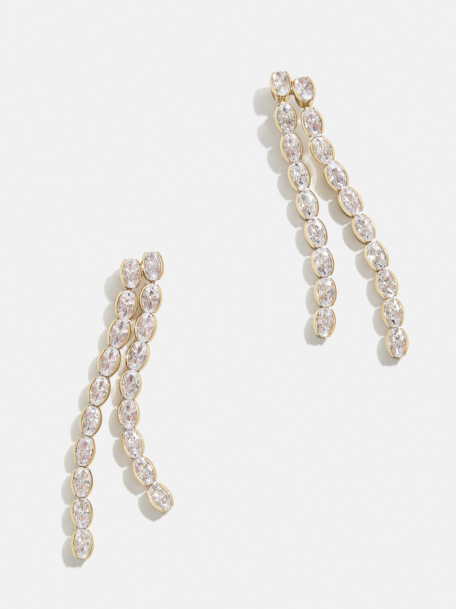 Ava Earrings - Gold/Pav??