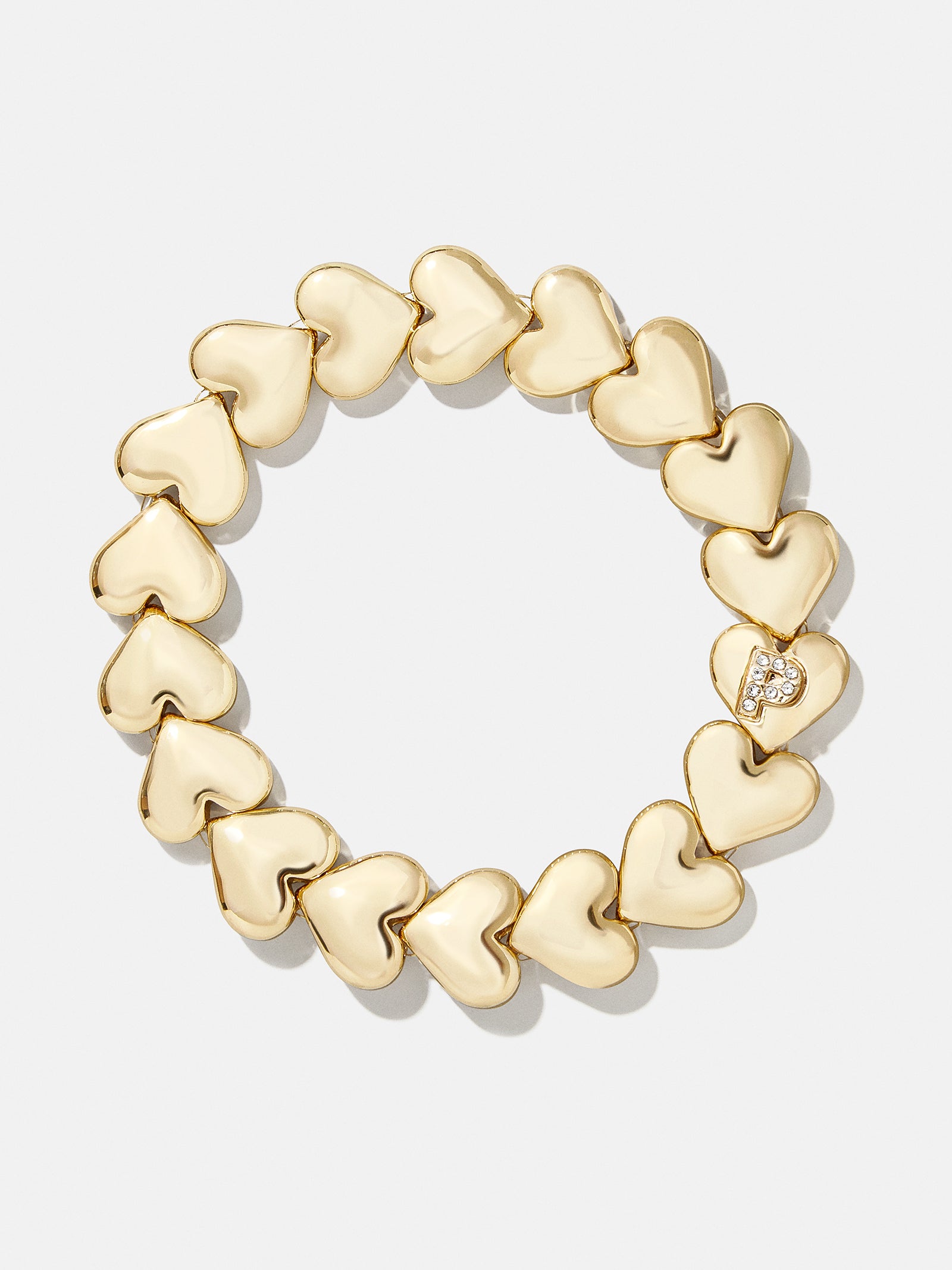 Caroline Initial Bracelet - Gold/Pav?? - Image 18