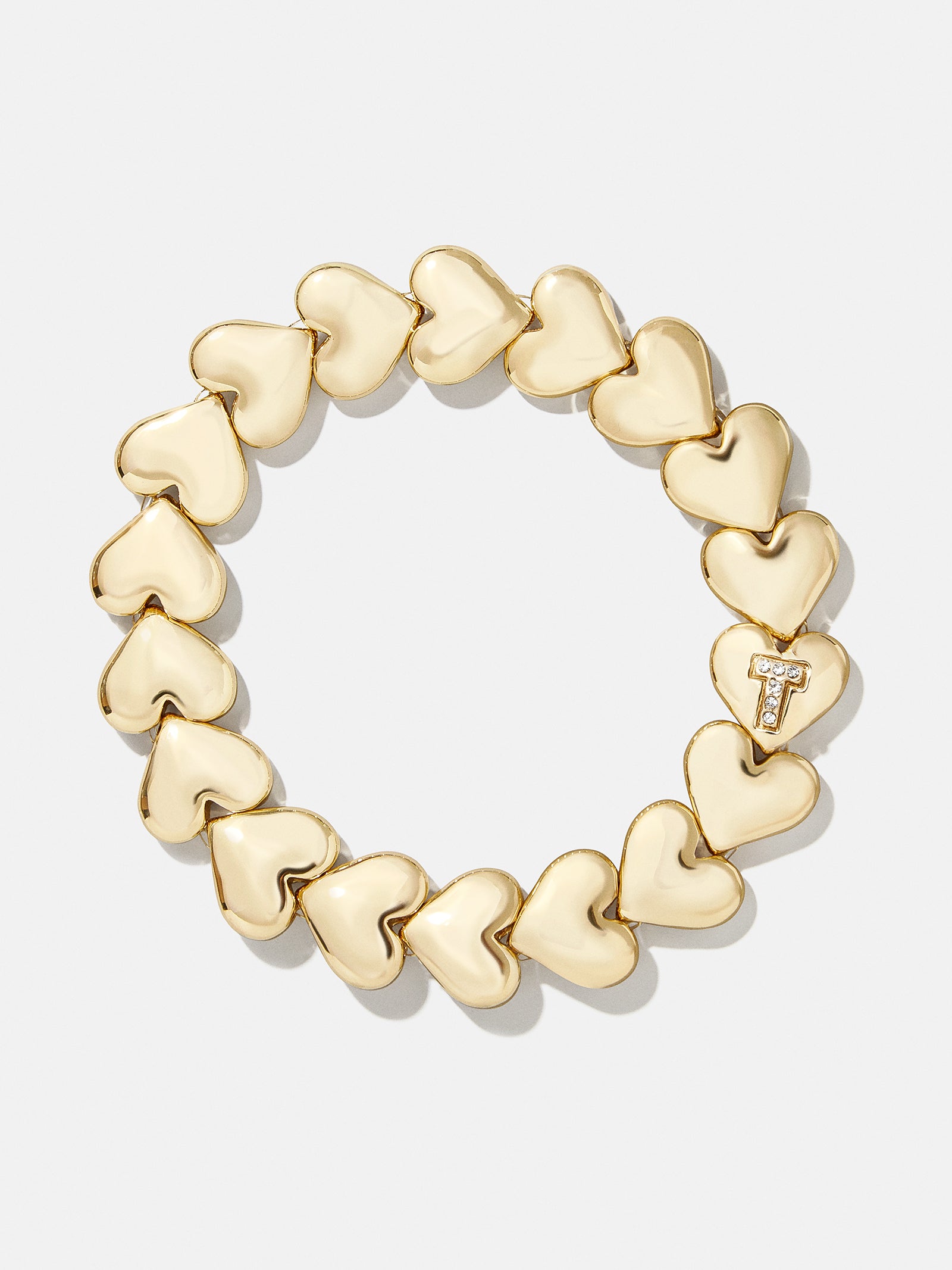 Caroline Initial Bracelet - Gold/Pav?? - Image 22
