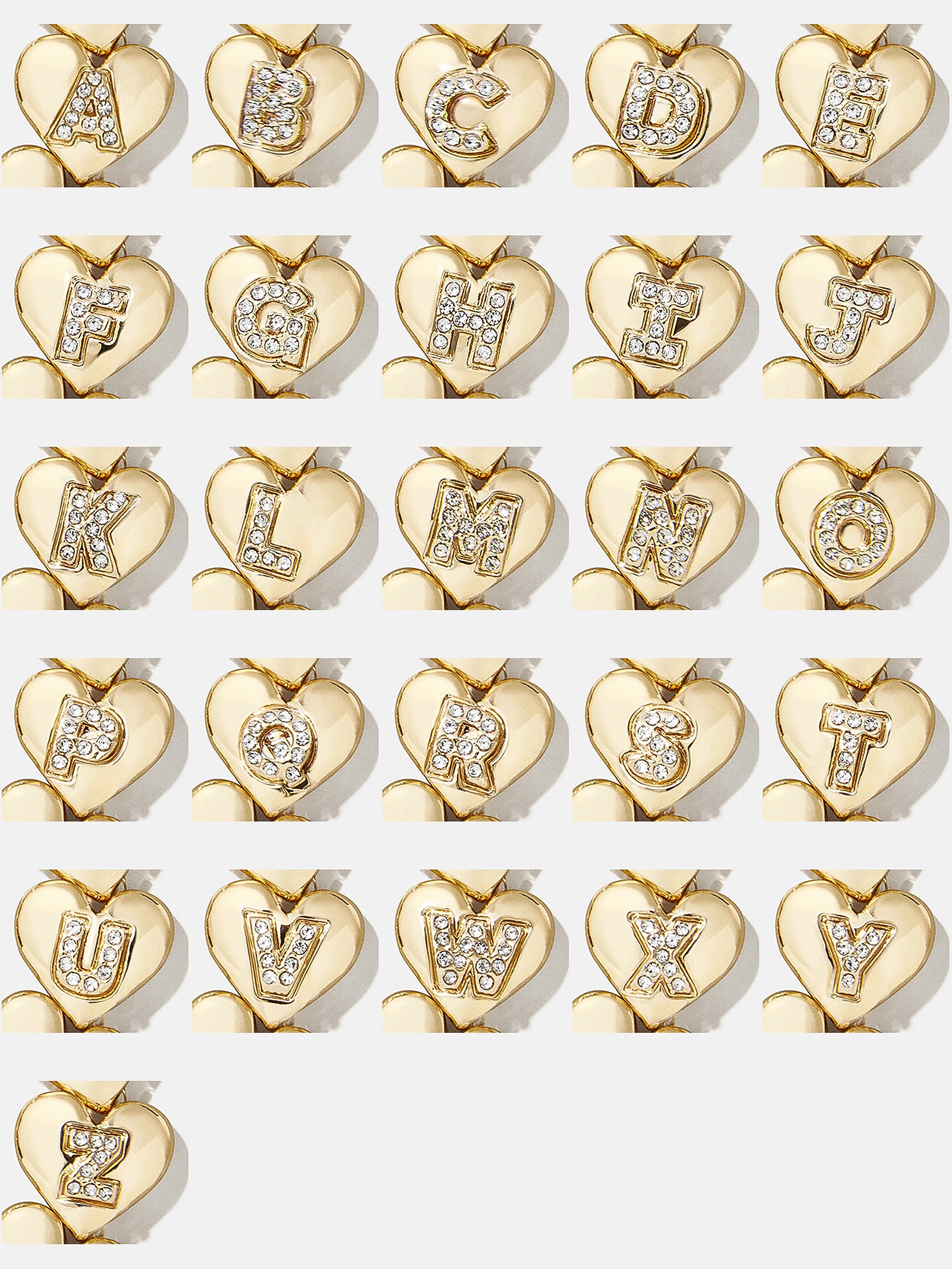 Caroline Initial Bracelet - Gold/Pav?? - Image 29