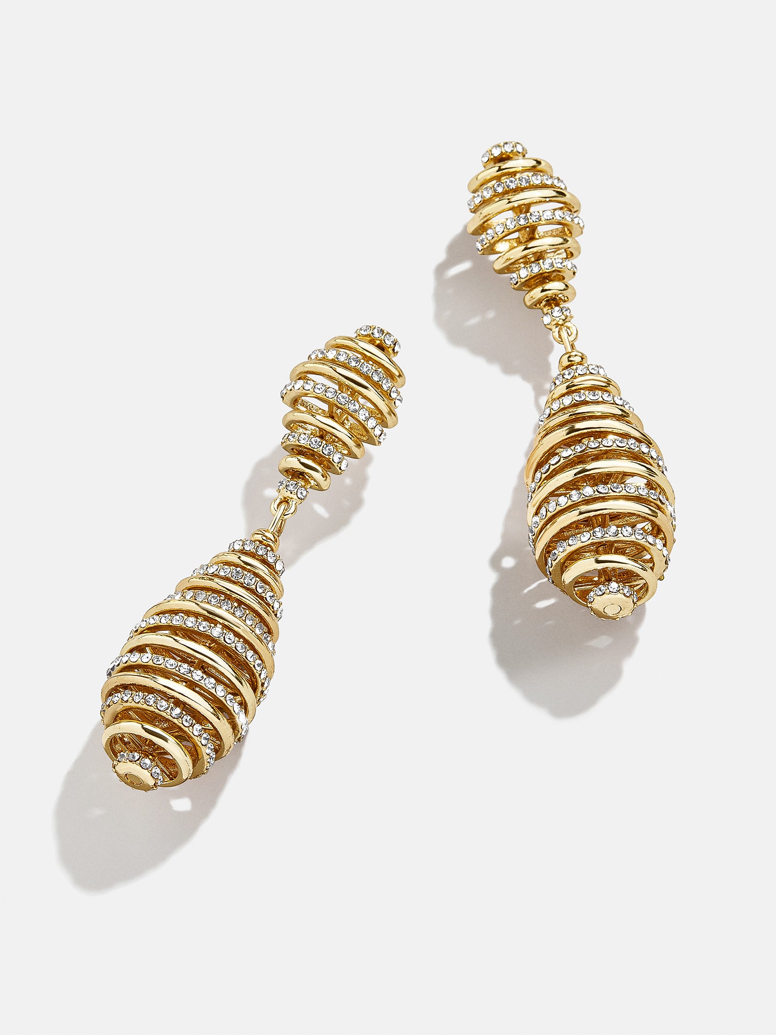 Samantha Earrings - Gold/Pav??