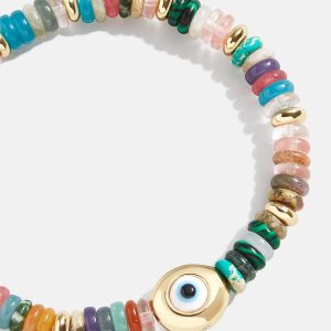 Amaris Semi-Precious Bracelet - Evil Eye