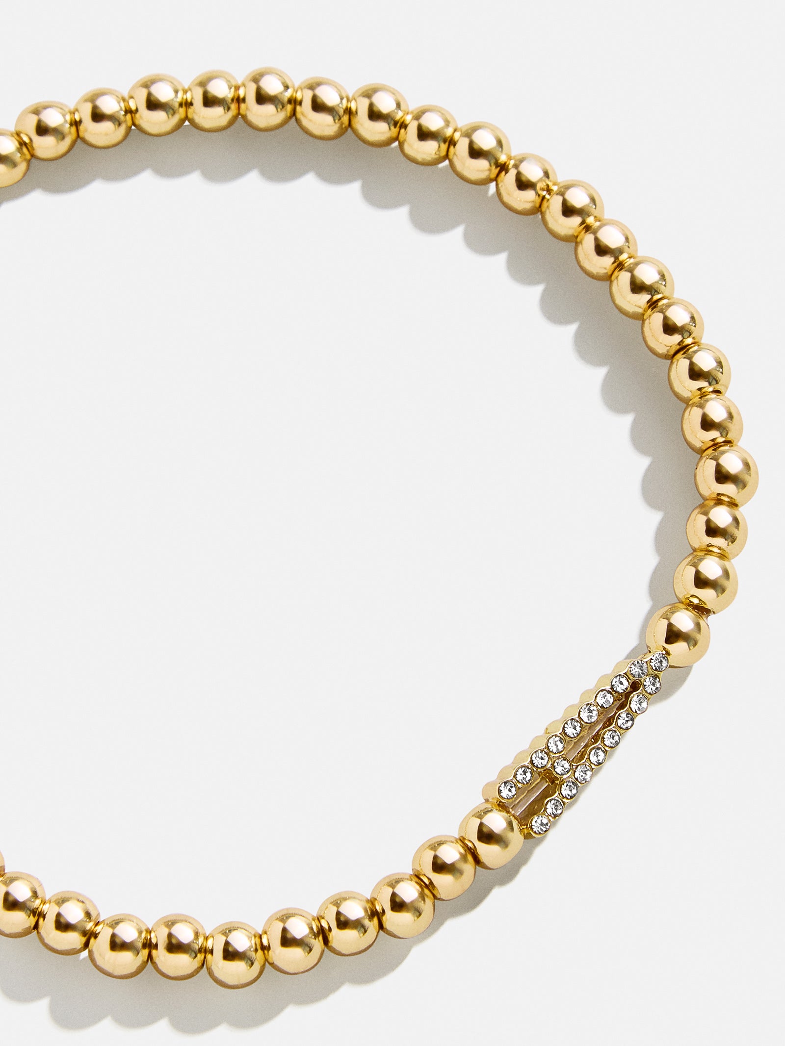 East West Initial Pisa Bracelet - Gold/Pav?? - Image 2