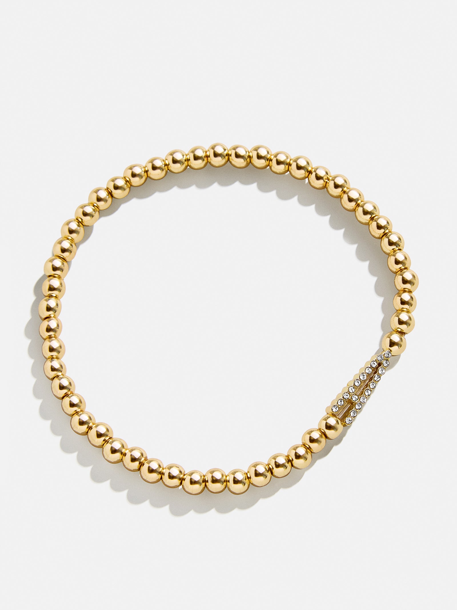 East West Initial Pisa Bracelet - Gold/Pav?? - Image 3