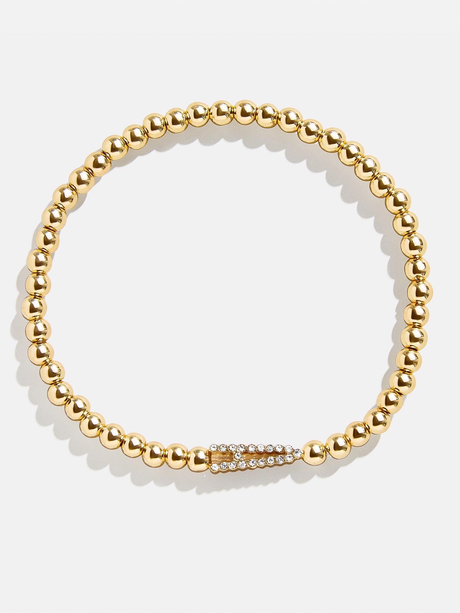 East West Initial Pisa Bracelet - Gold/Pav?? - Image 4