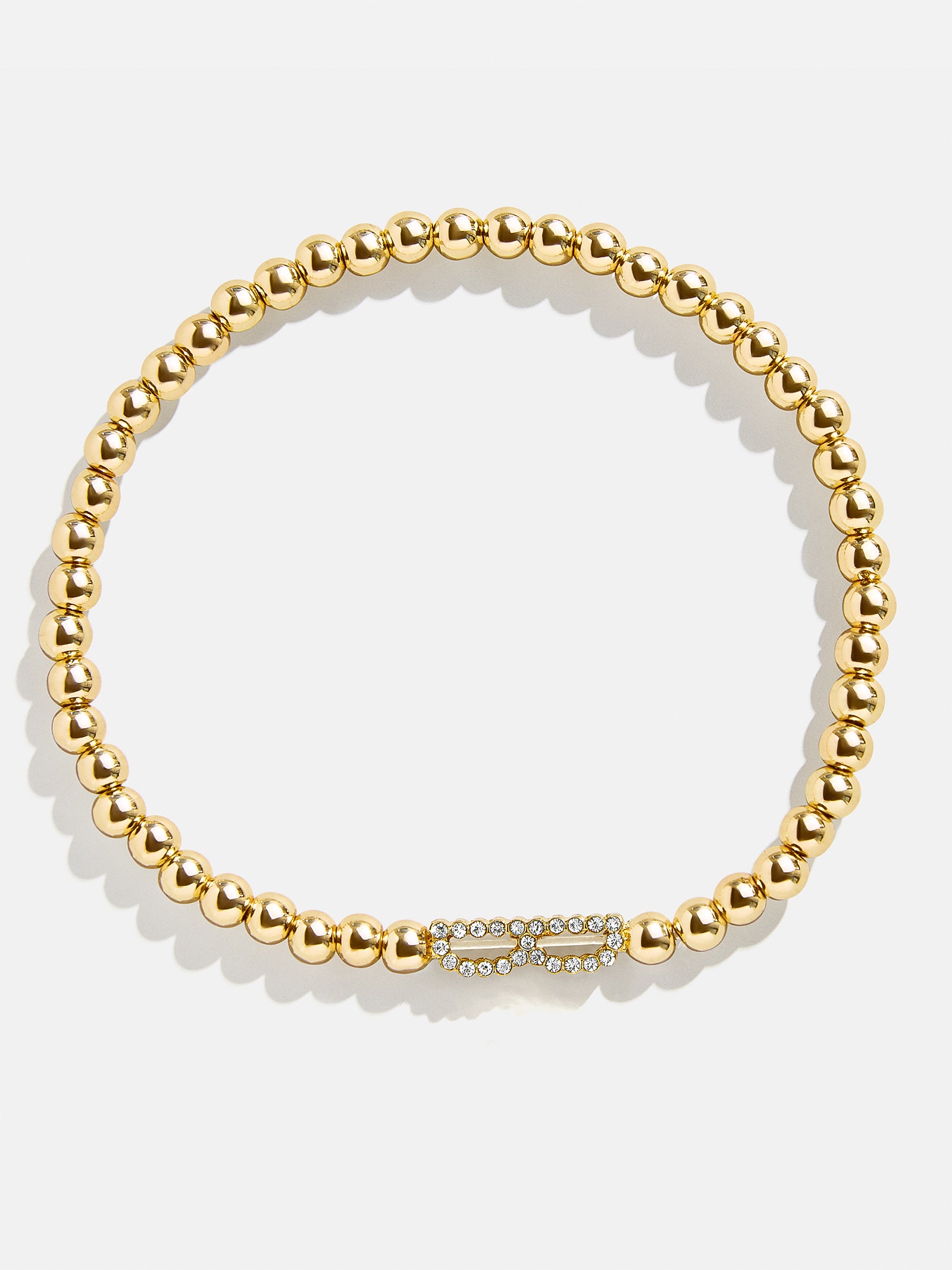 East West Initial Pisa Bracelet - Gold/Pav?? - Image 5