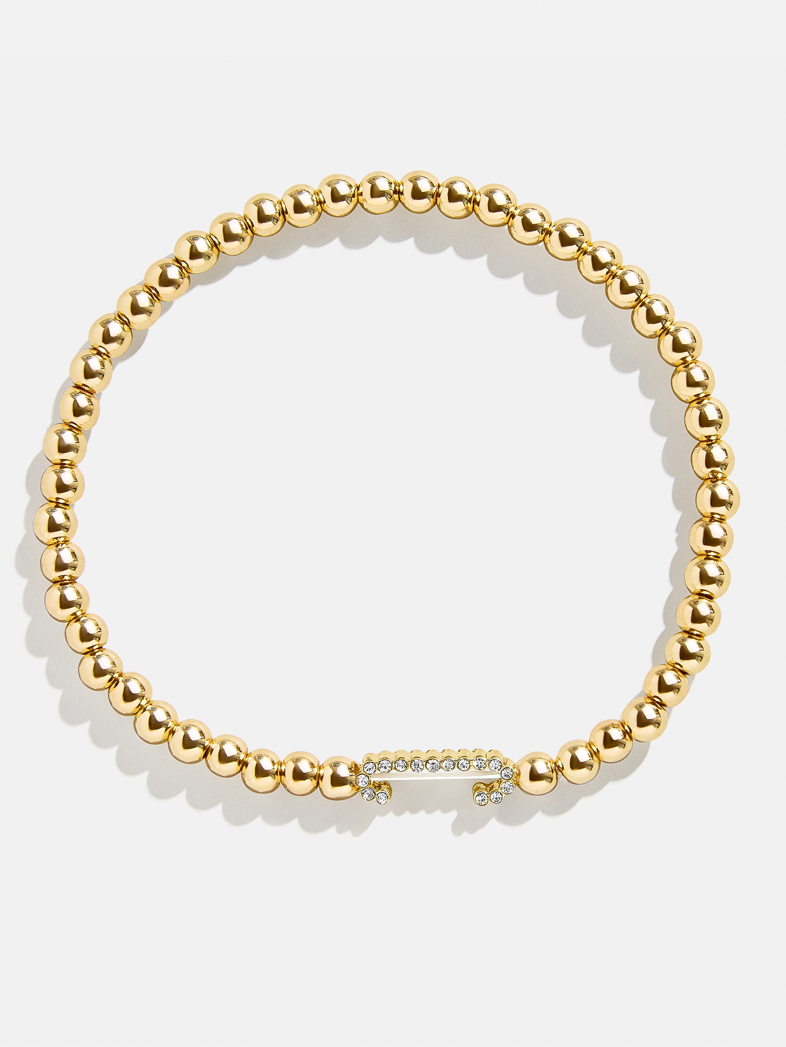 East West Initial Pisa Bracelet - Gold/Pav?? - Image 6
