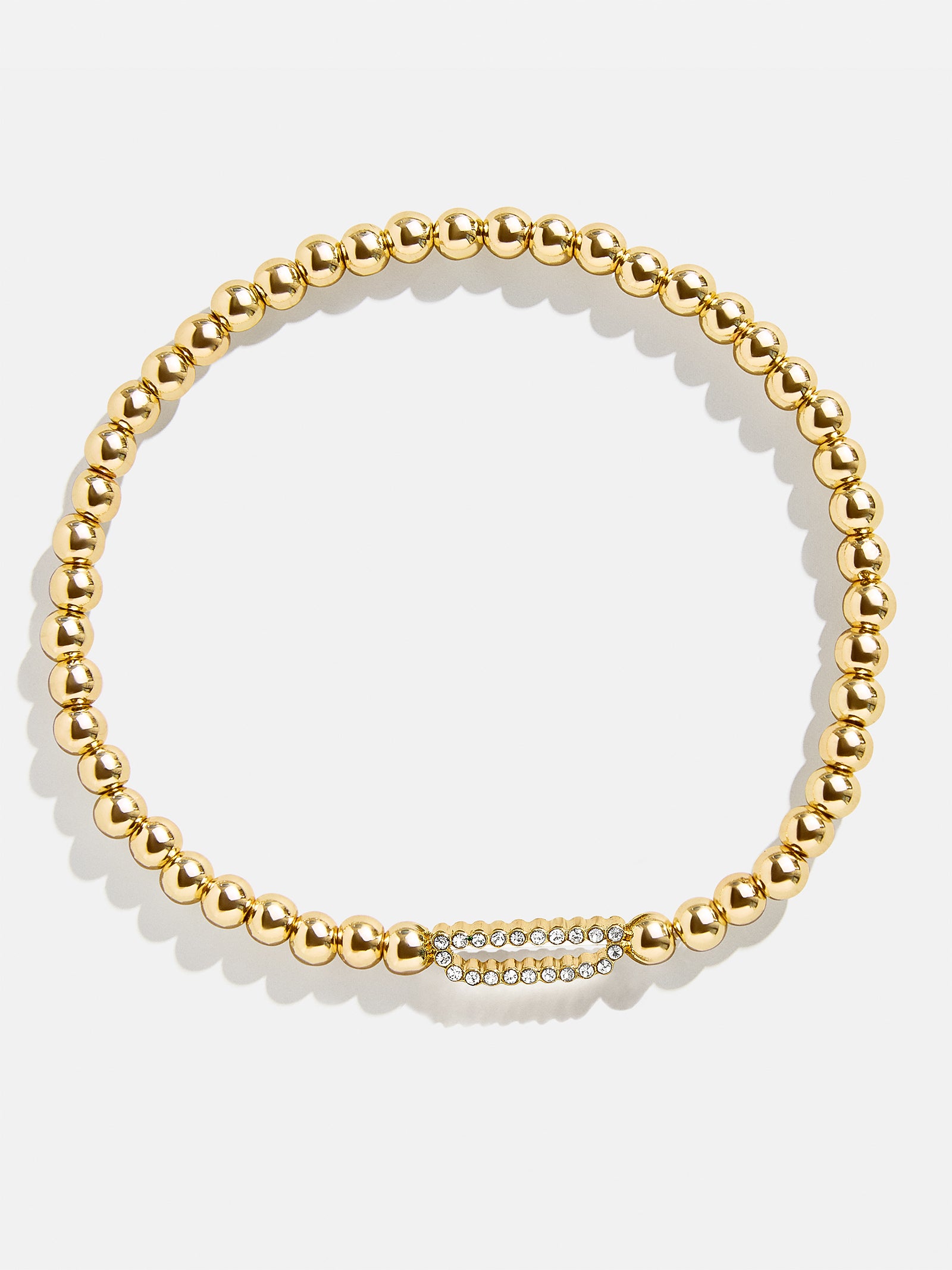 East West Initial Pisa Bracelet - Gold/Pav?? - Image 7