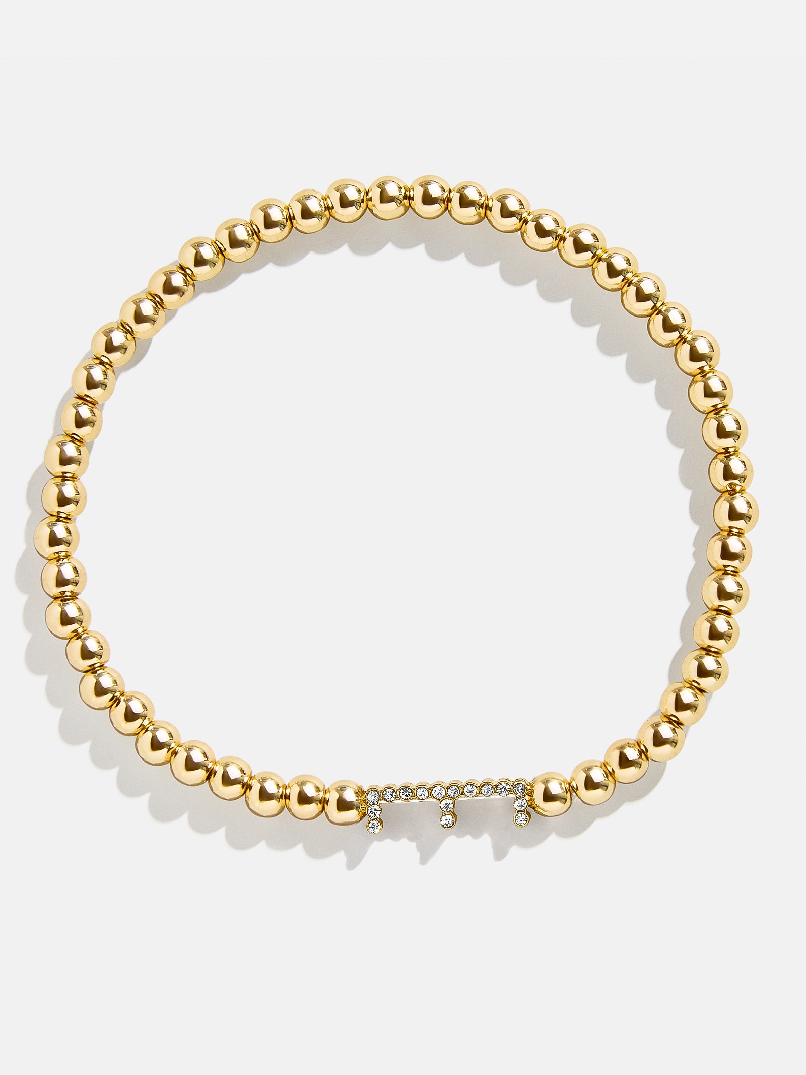 East West Initial Pisa Bracelet - Gold/Pav?? - Image 8