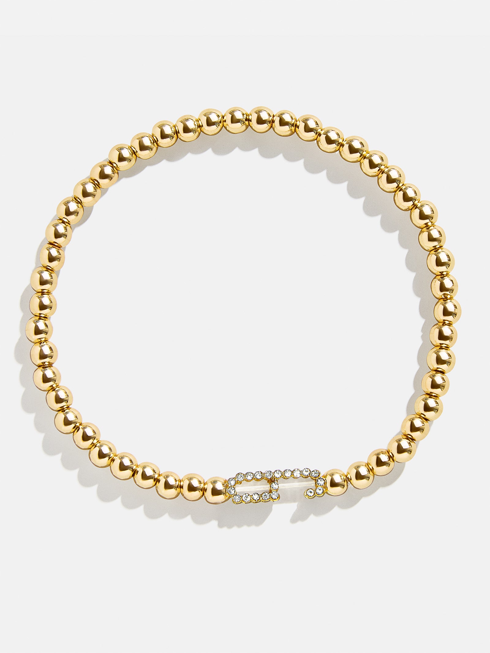 East West Initial Pisa Bracelet - Gold/Pav?? - Image 10