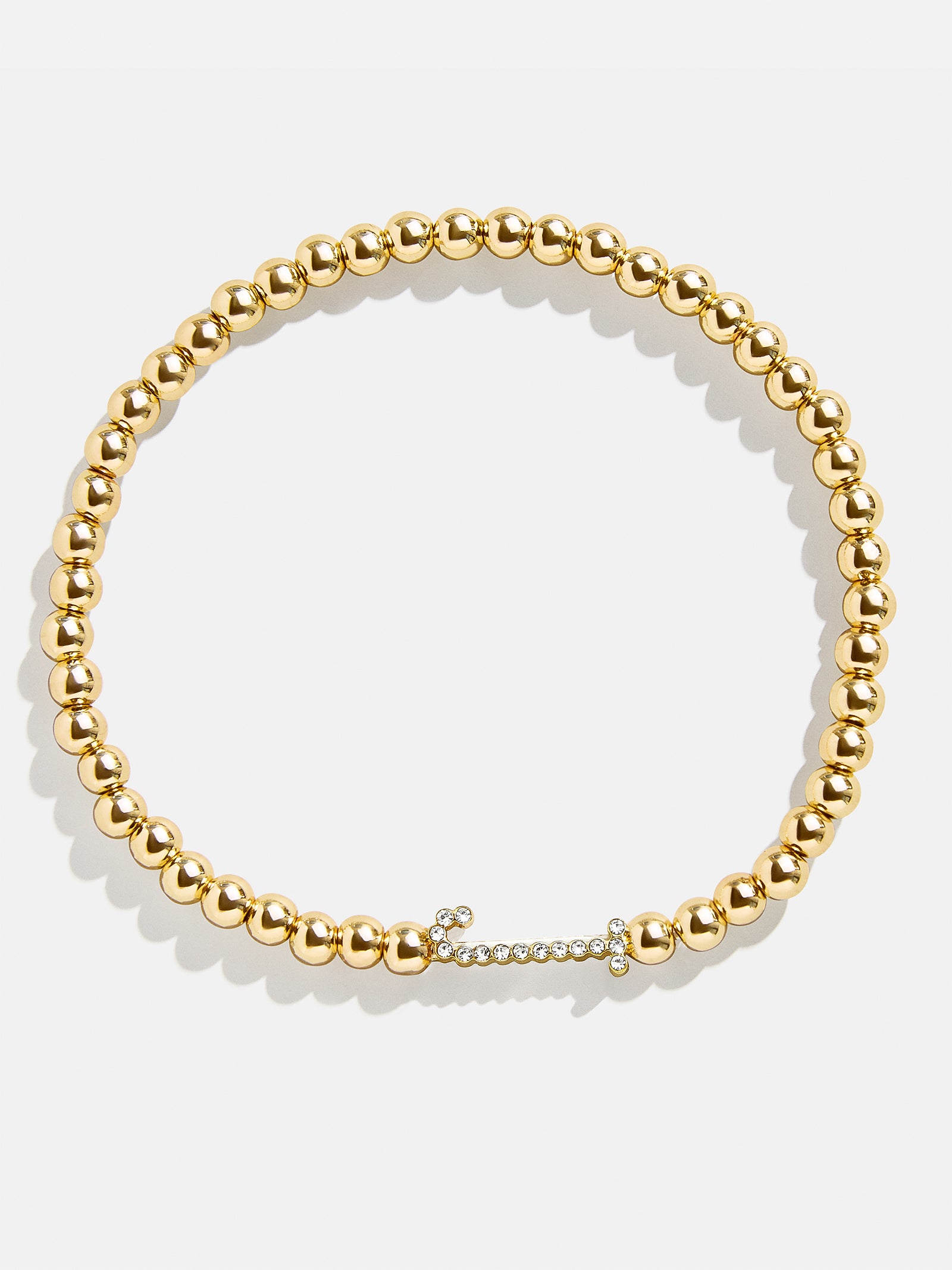 East West Initial Pisa Bracelet - Gold/Pav?? - Image 12