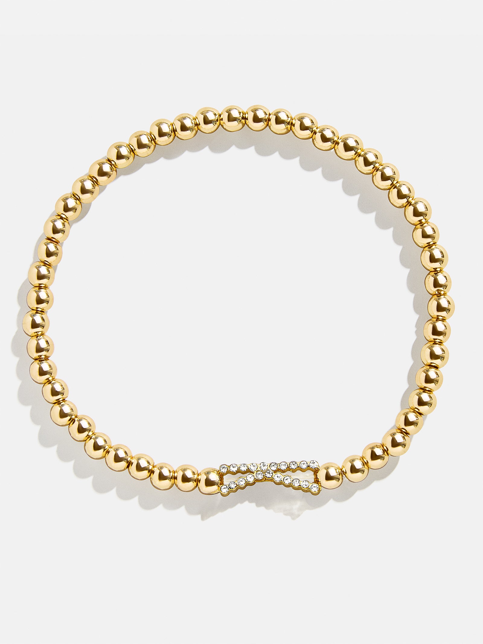 East West Initial Pisa Bracelet - Gold/Pav?? - Image 13