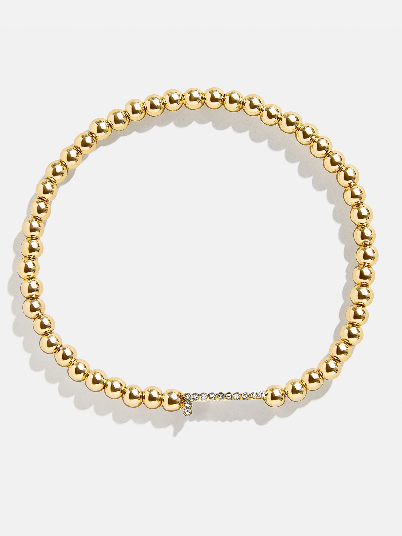 East West Initial Pisa Bracelet - Gold/Pav?? - Image 14
