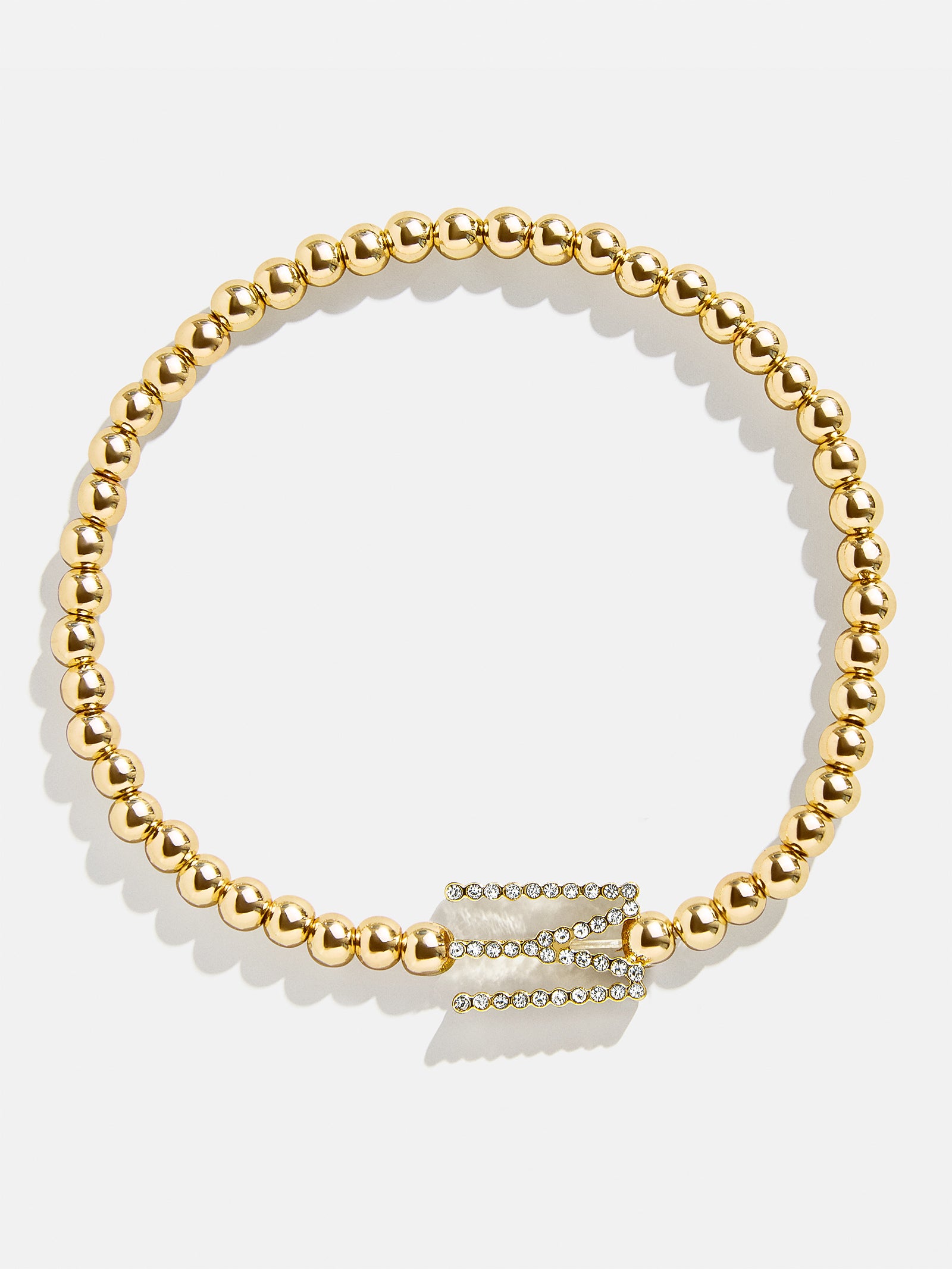 East West Initial Pisa Bracelet - Gold/Pav?? - Image 15