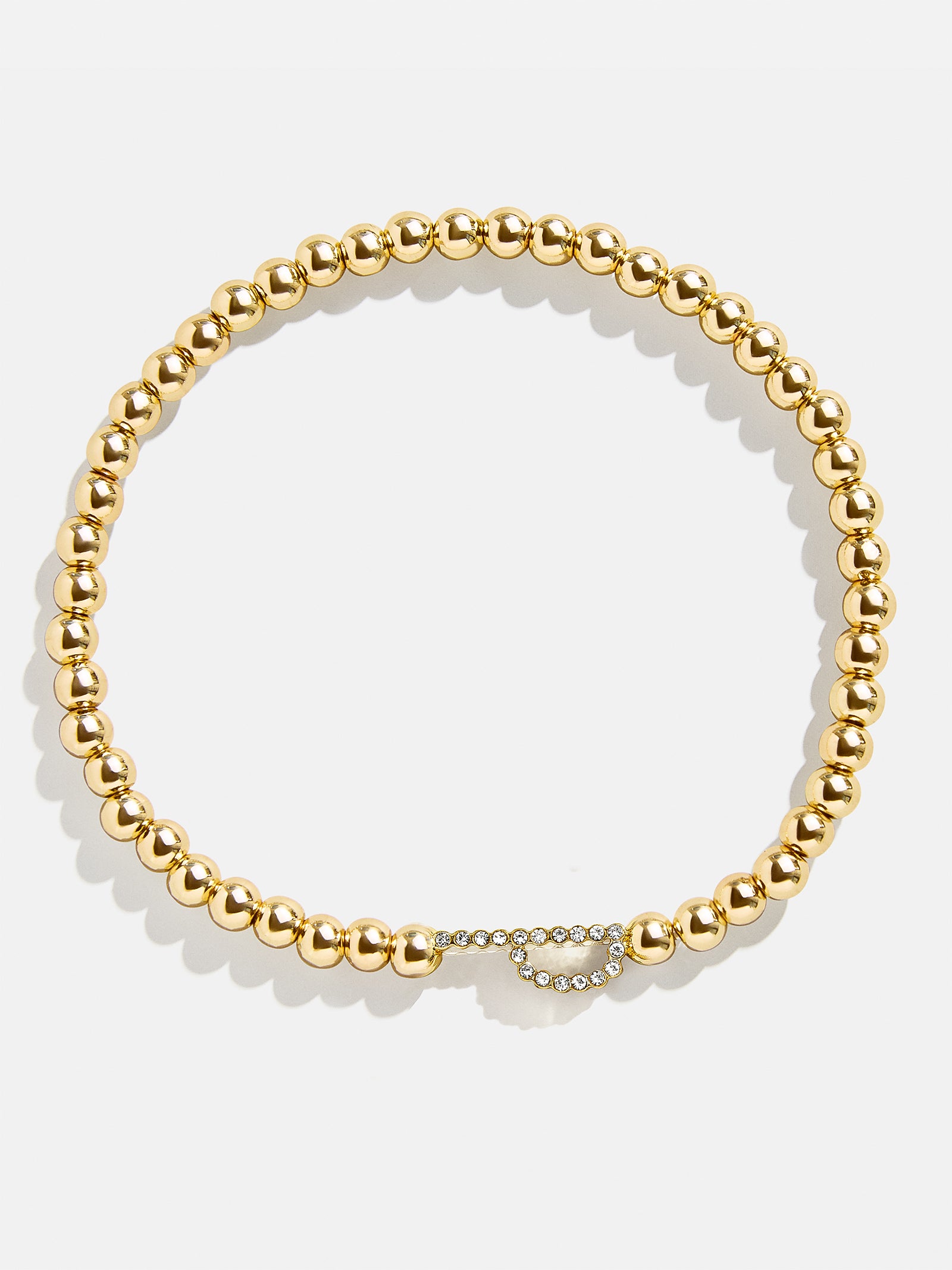 East West Initial Pisa Bracelet - Gold/Pav?? - Image 18