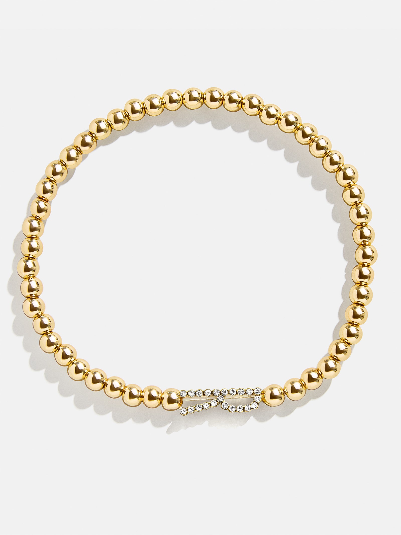 East West Initial Pisa Bracelet - Gold/Pav?? - Image 20