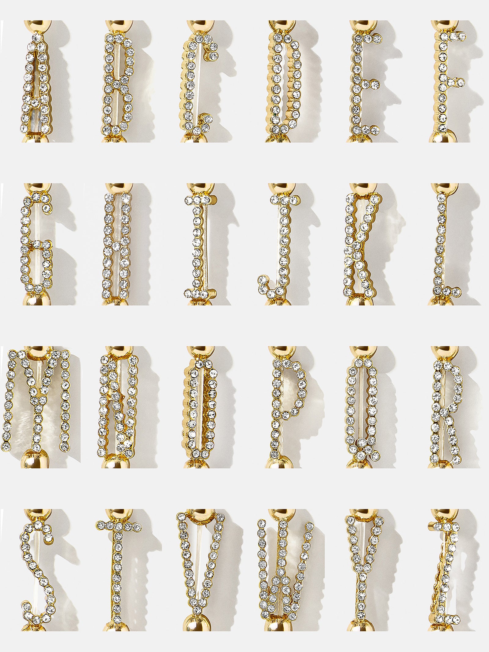 East West Initial Pisa Bracelet - Gold/Pav?? - Image 28