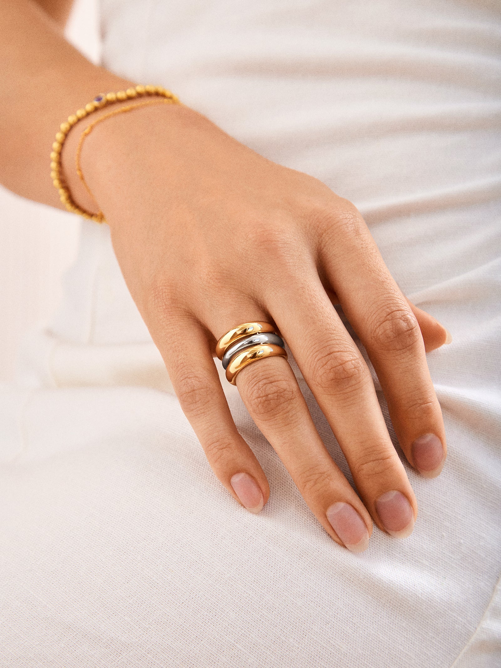 Moxie Ring - Gold/Silver - Image 2