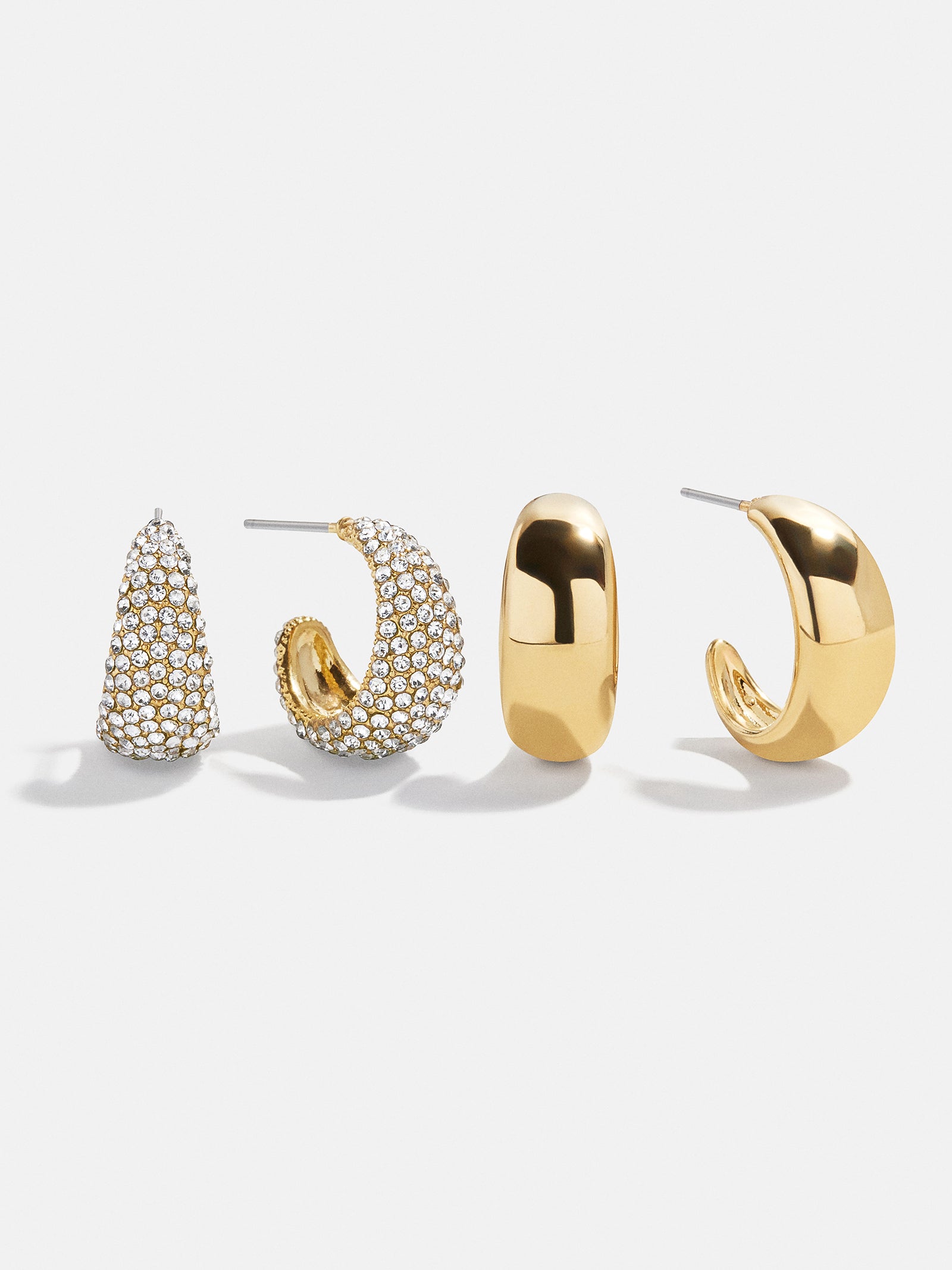 Bay Waterproof Earring Set - Gold/Pav??