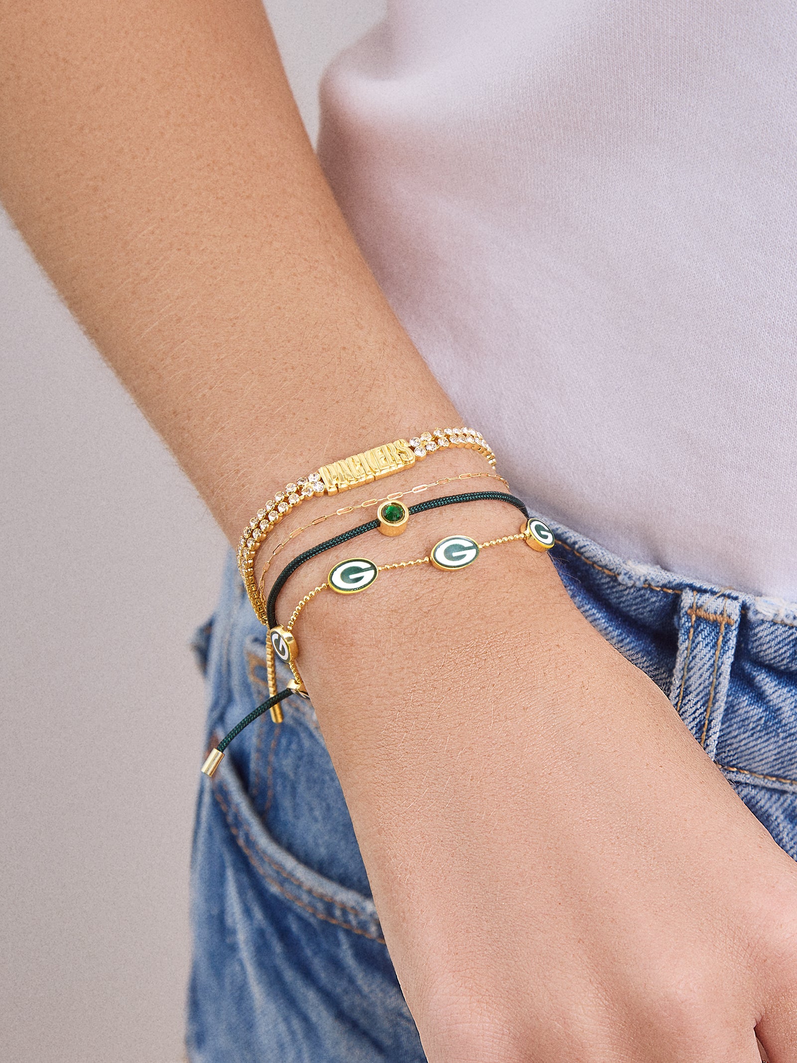 NFL Bracelet Set - Green Bay Packers - Image 4