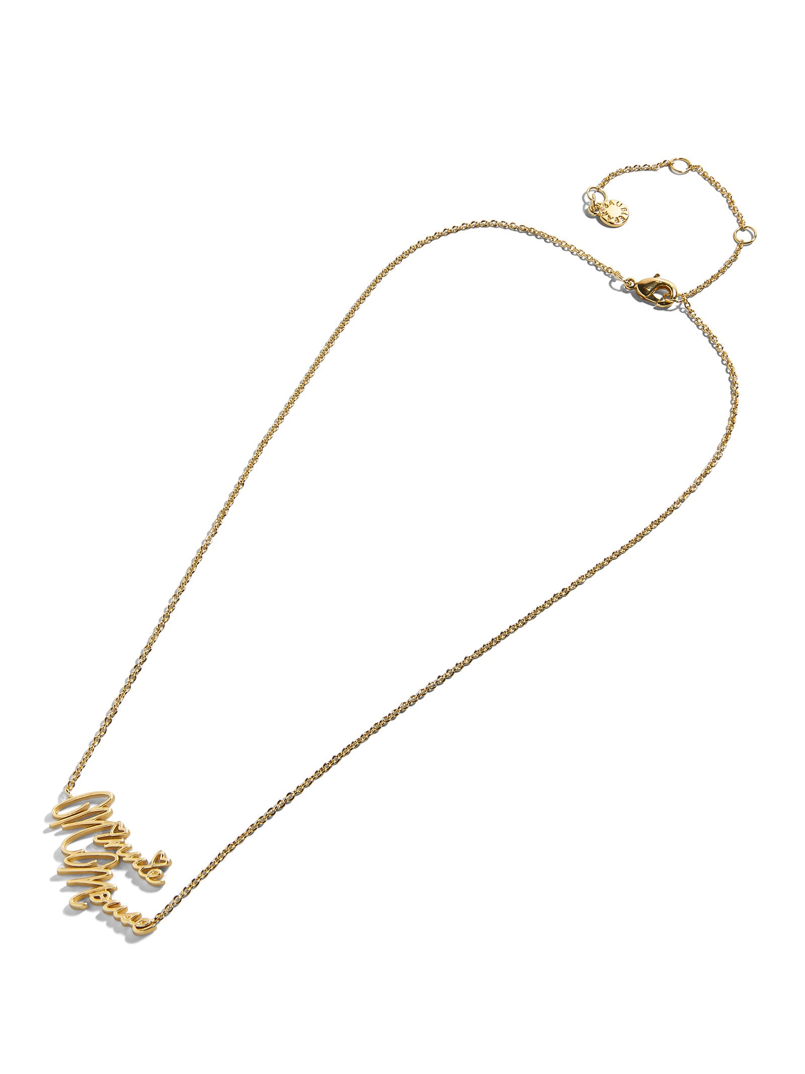 Disney Character Signature Necklace - Minnie Mouse - Image 3
