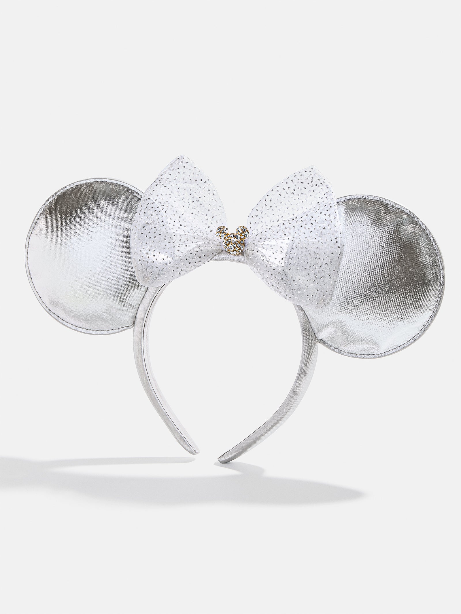 Disney Minnie Mouse Ears Silver Headband - Minnie Mouse Silver Ears - Image 4
