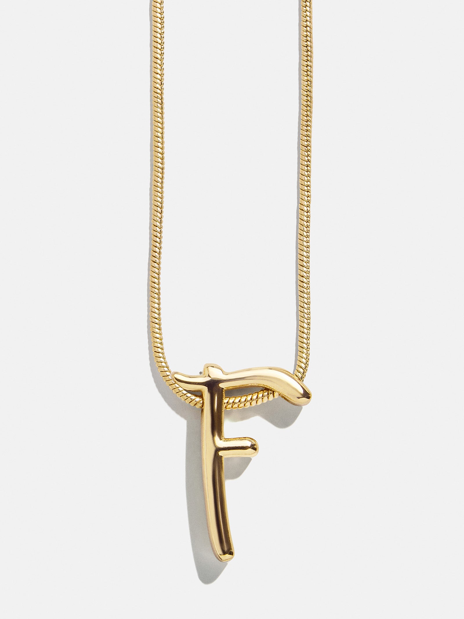Classic Script Initial Necklace - Classic Script - Image 8